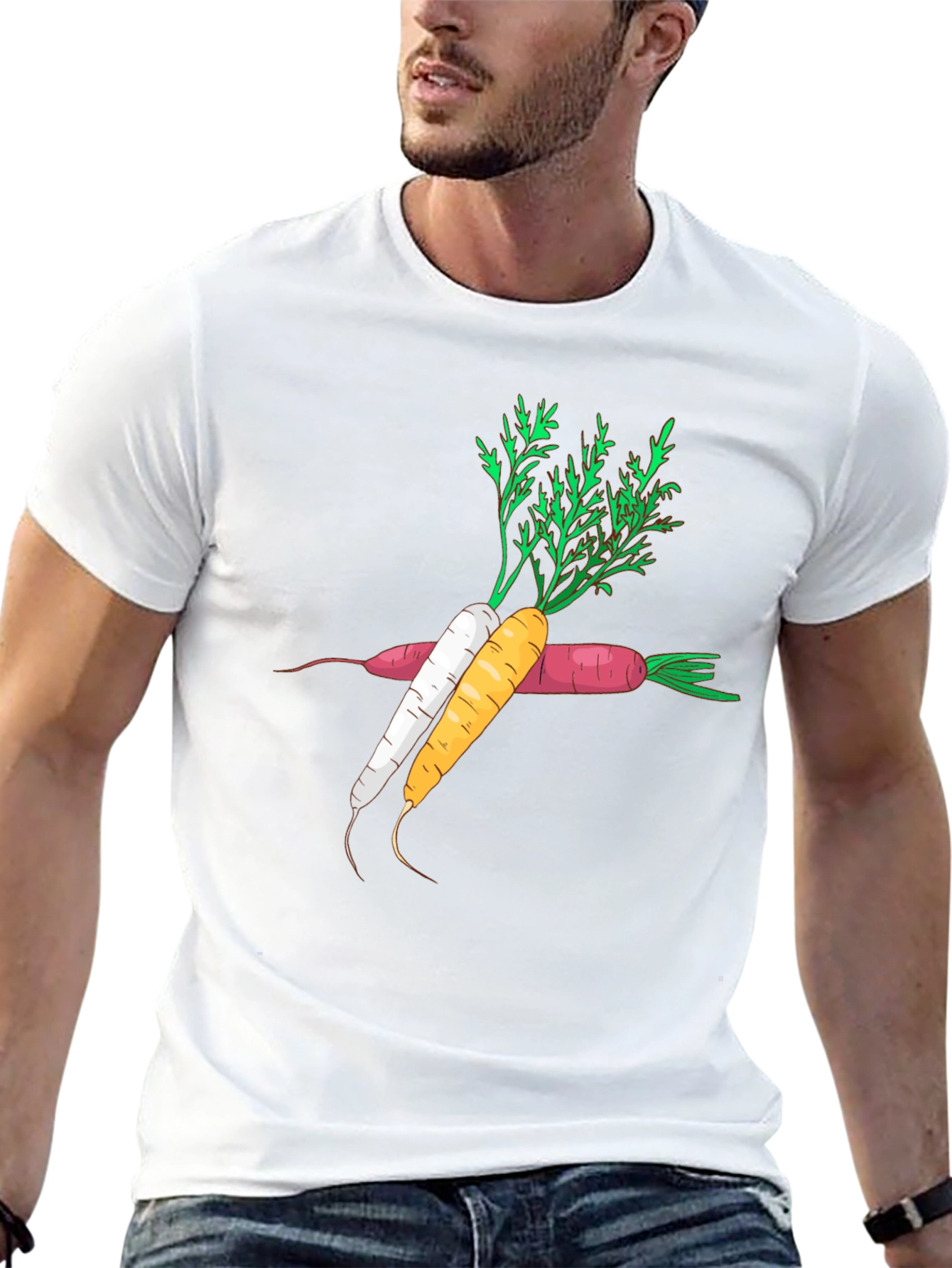 Carrot T-Shirt - Funny Vegan Vegetarian Tee