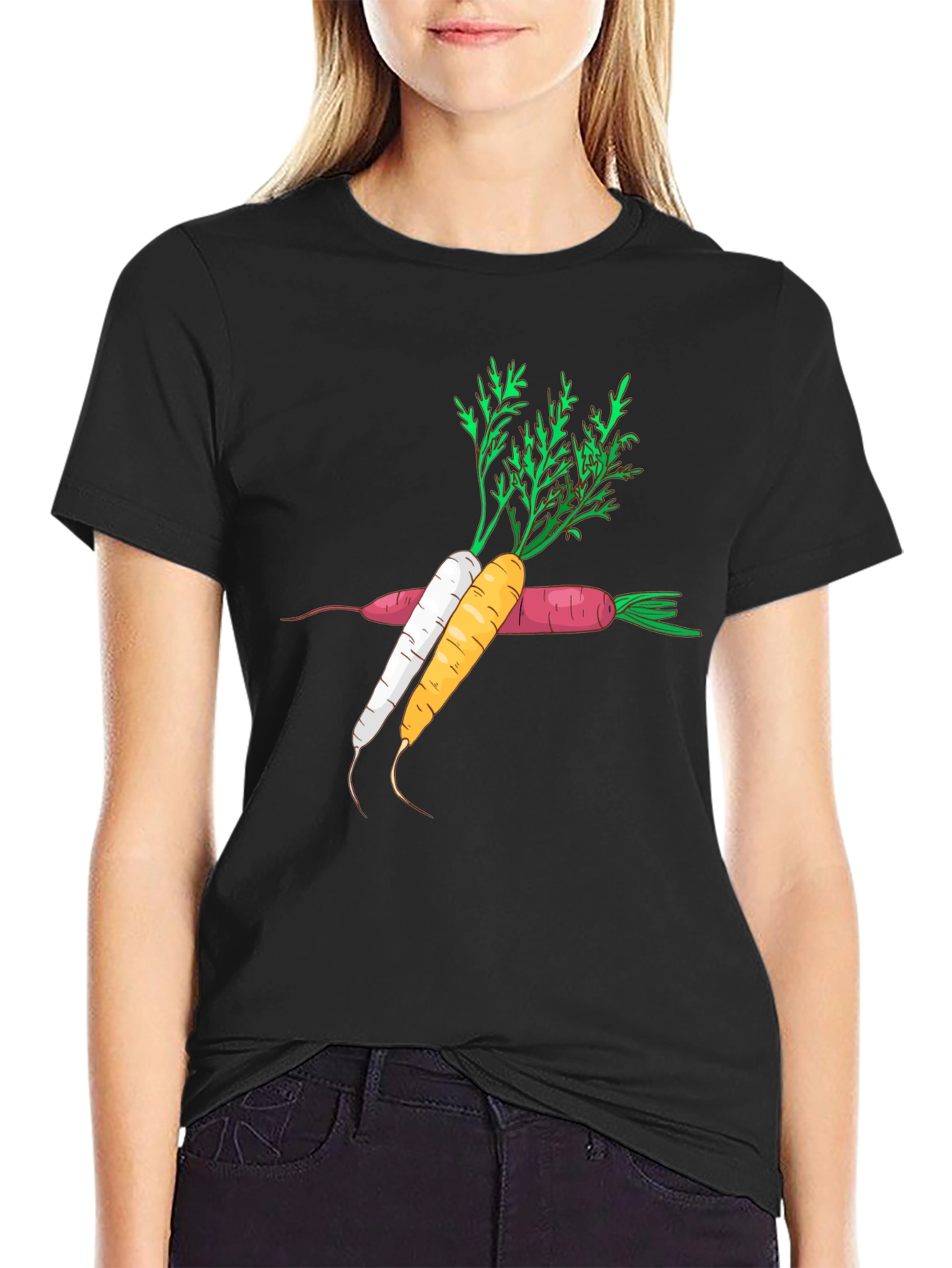 Carrot T-Shirt - Funny Vegan Vegetarian Tee