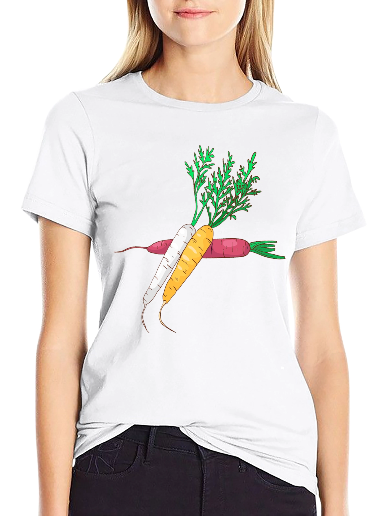 Carrot T-Shirt - Funny Vegan Vegetarian Tee