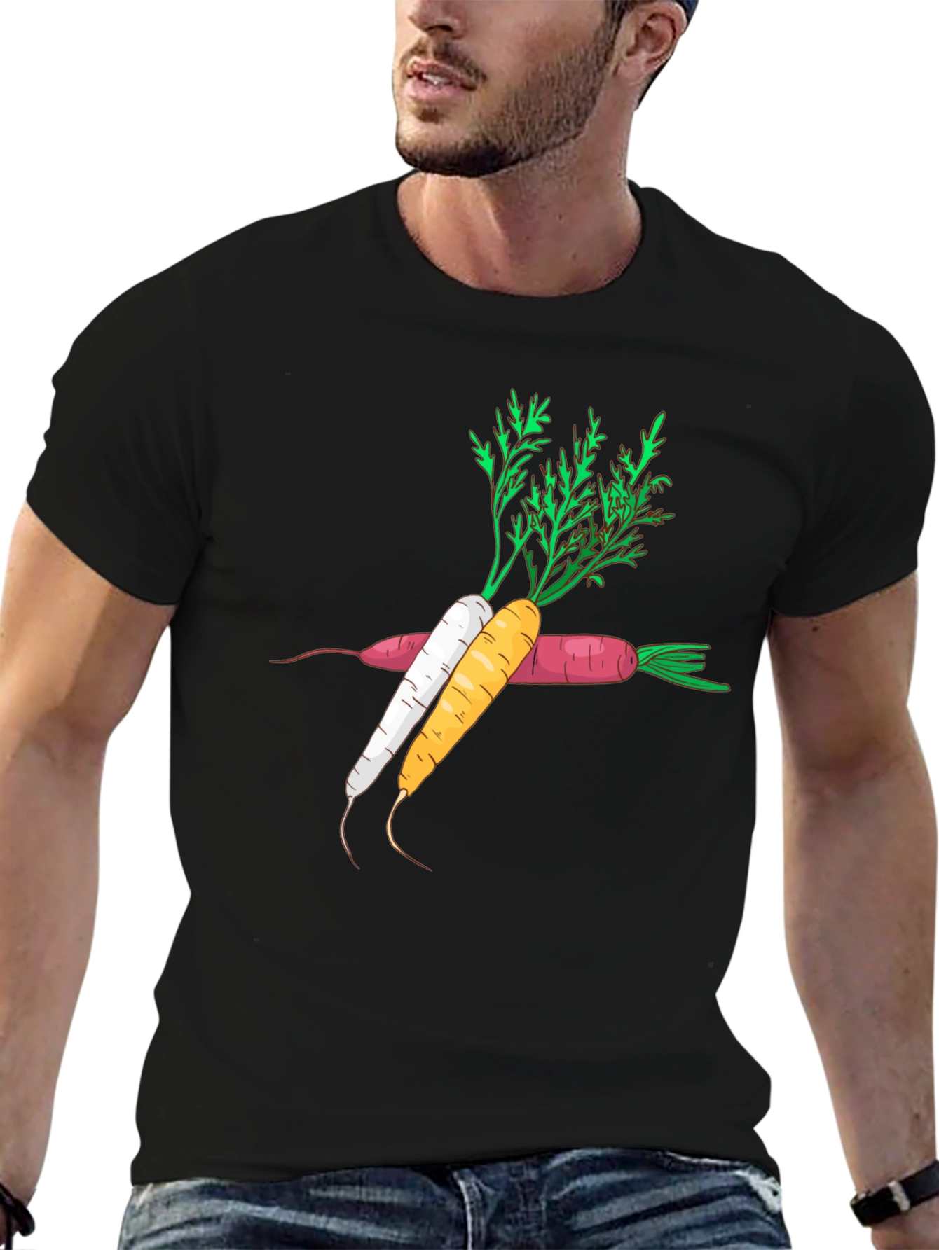 Carrot T-Shirt - Funny Vegan Vegetarian Tee