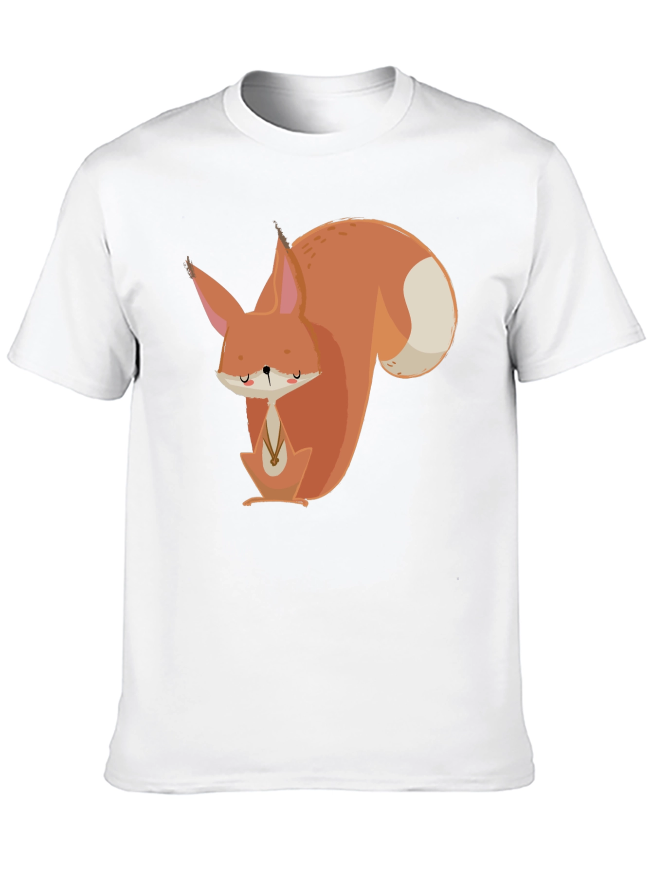 Squirrel Graphic Tee - Unisex Black T-Shirt