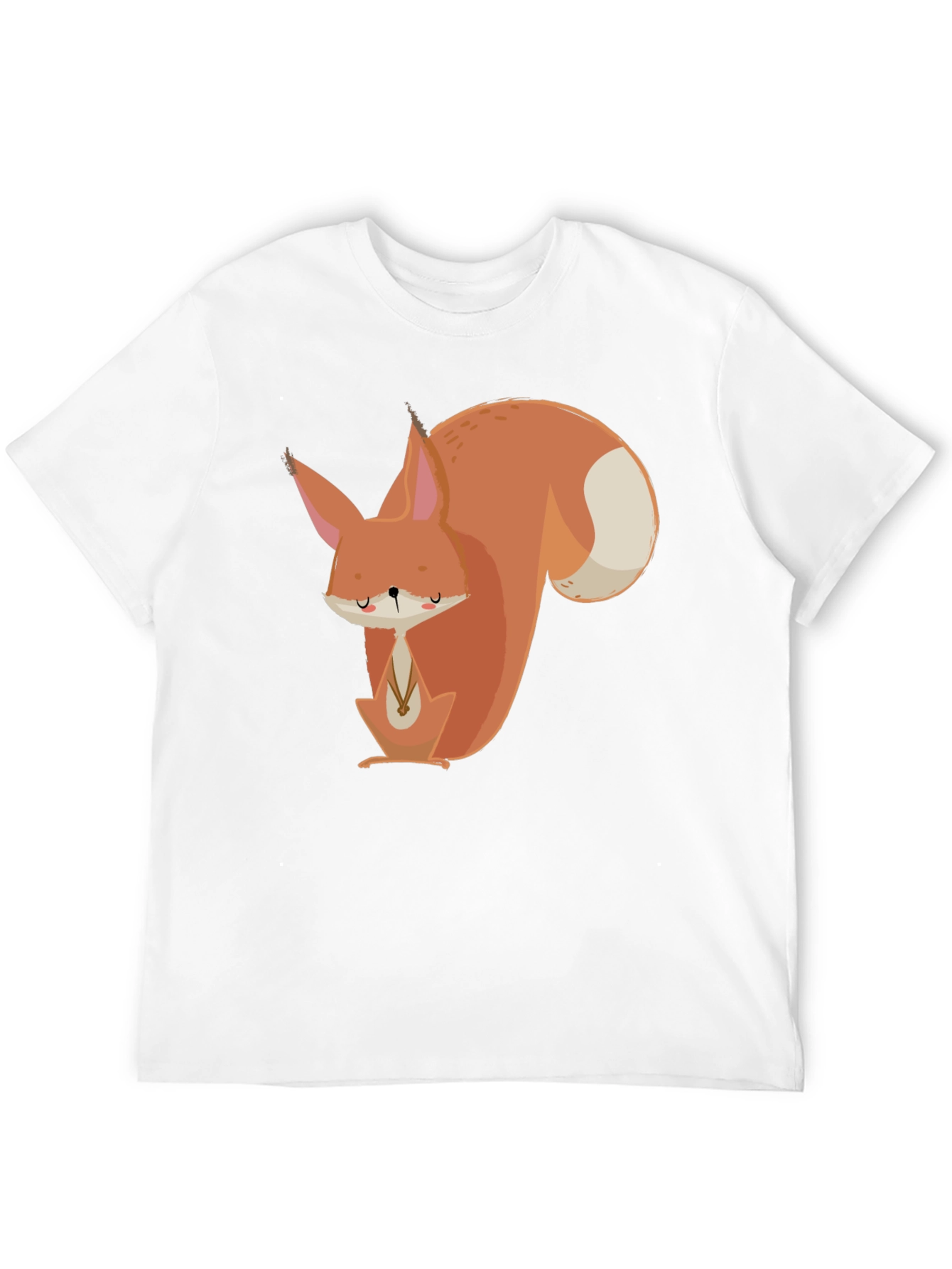 Squirrel Graphic Tee - Unisex Black T-Shirt