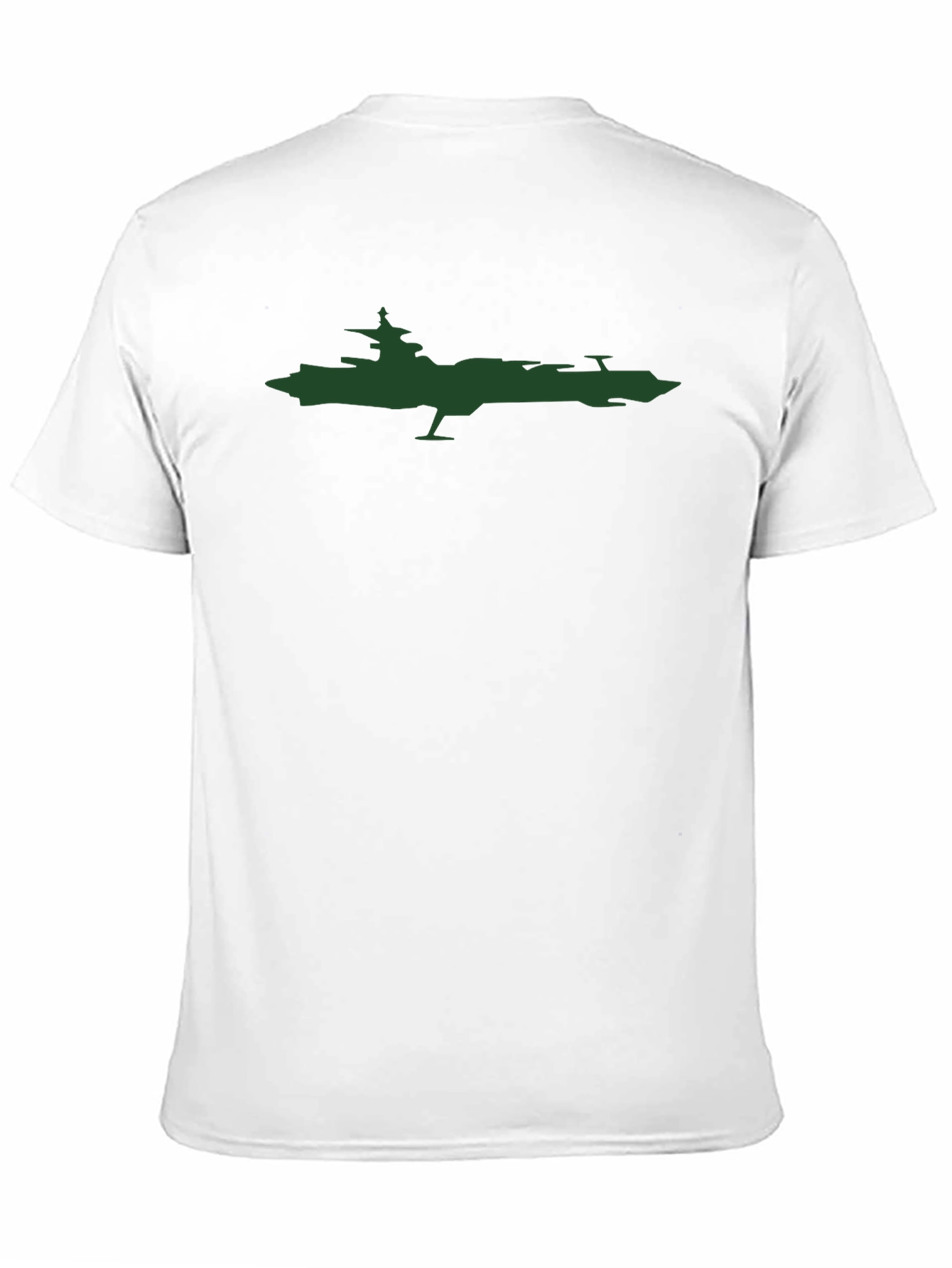 Space Battleship T-Shirt - Black
