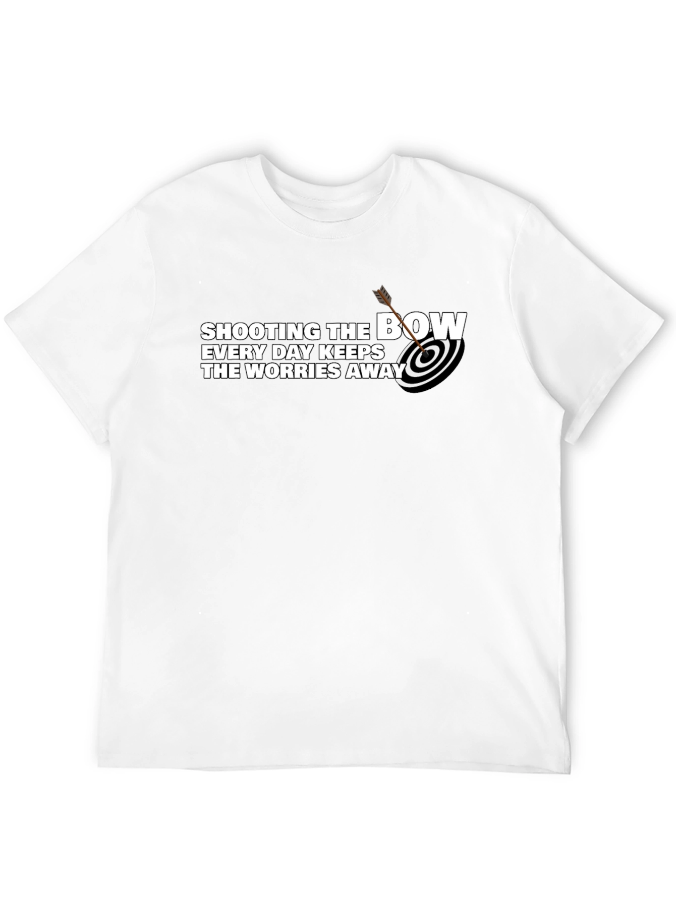 Shooting the Bow T-Shirt - Archery Target Tee