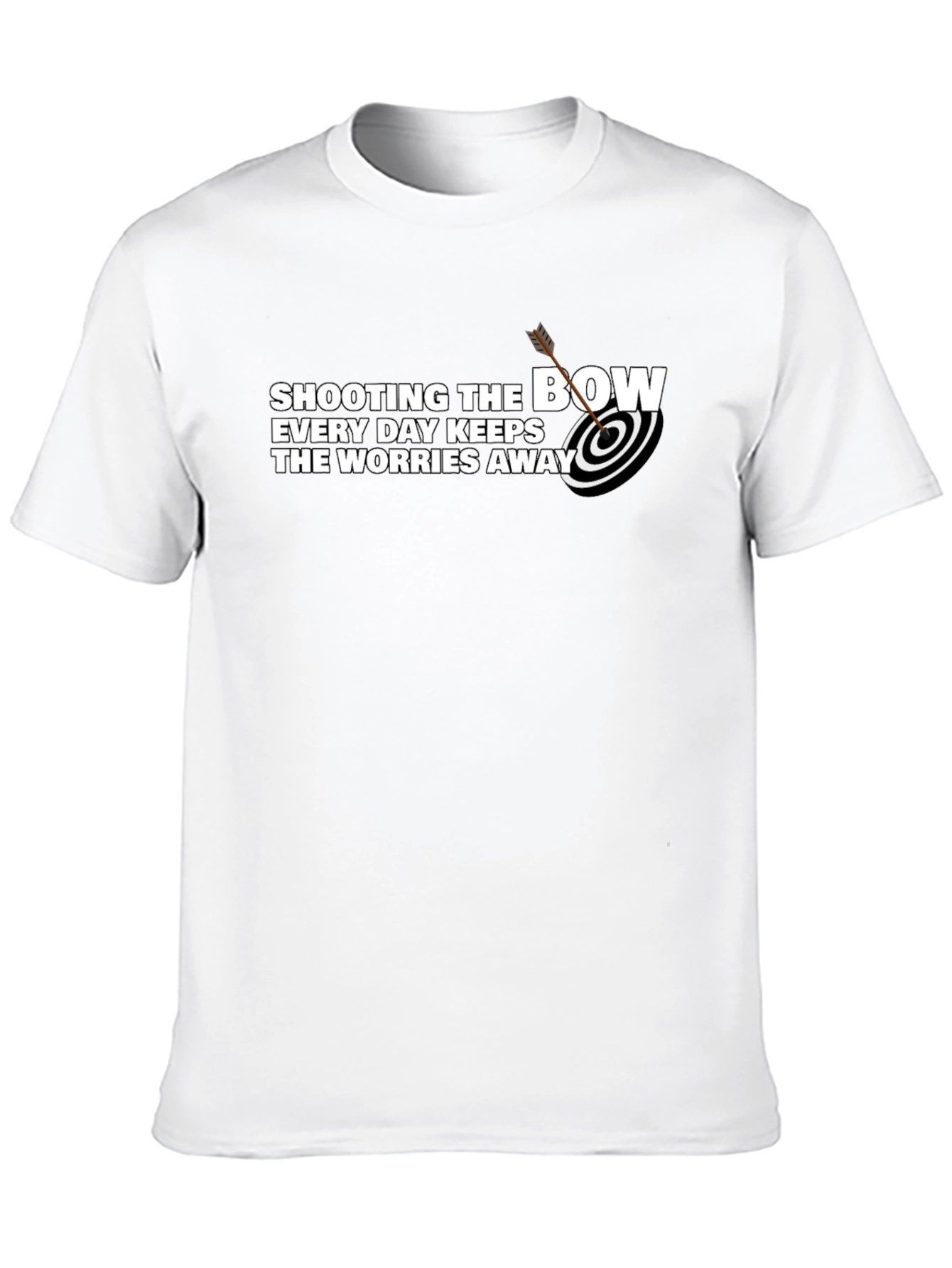 Shooting the Bow T-Shirt - Archery Target Tee