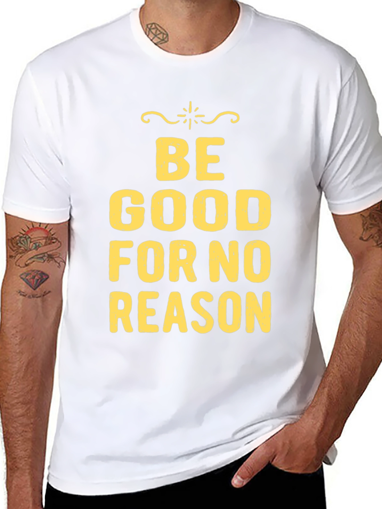 Be Good For No Reason Graphic Tee