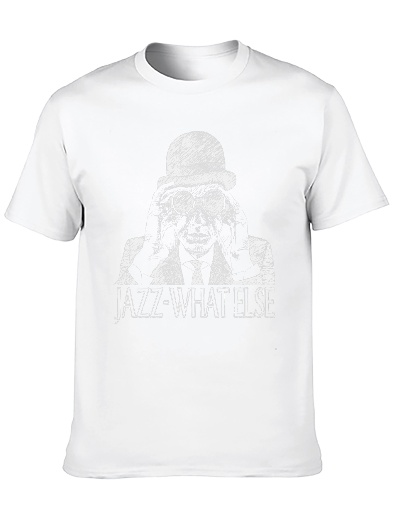 Jazz-What Else T-Shirt: Black Graphic Tee