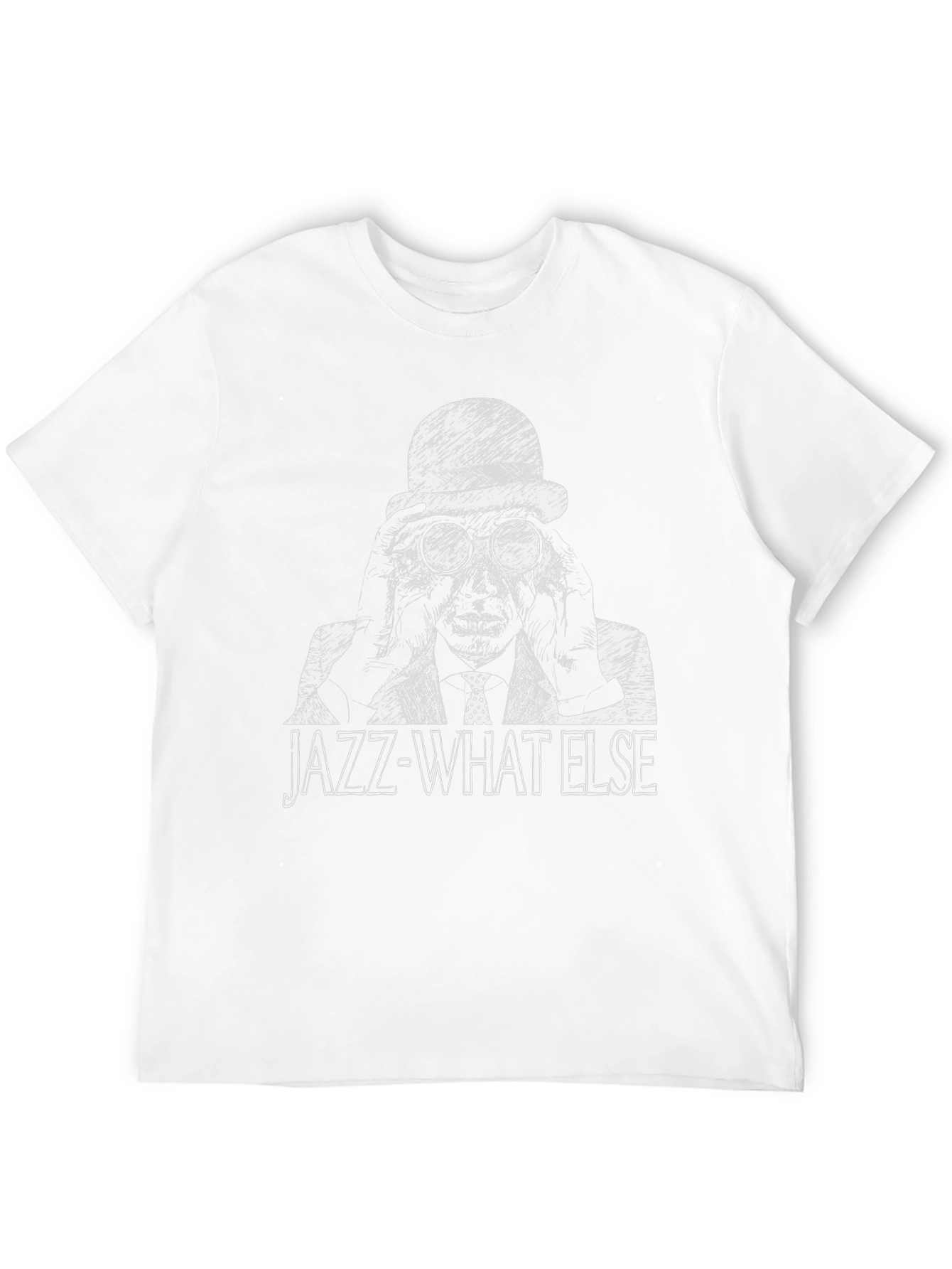 Jazz-What Else T-Shirt: Black Graphic Tee