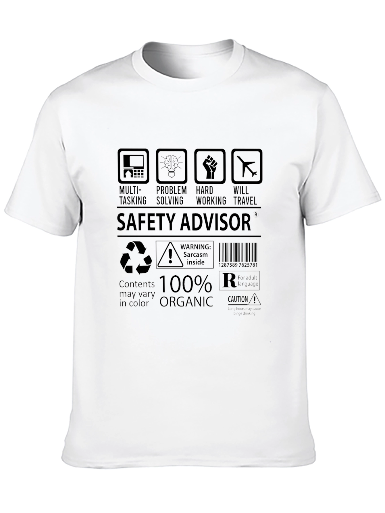 Safety Advisor 100% Organic T-Shirt