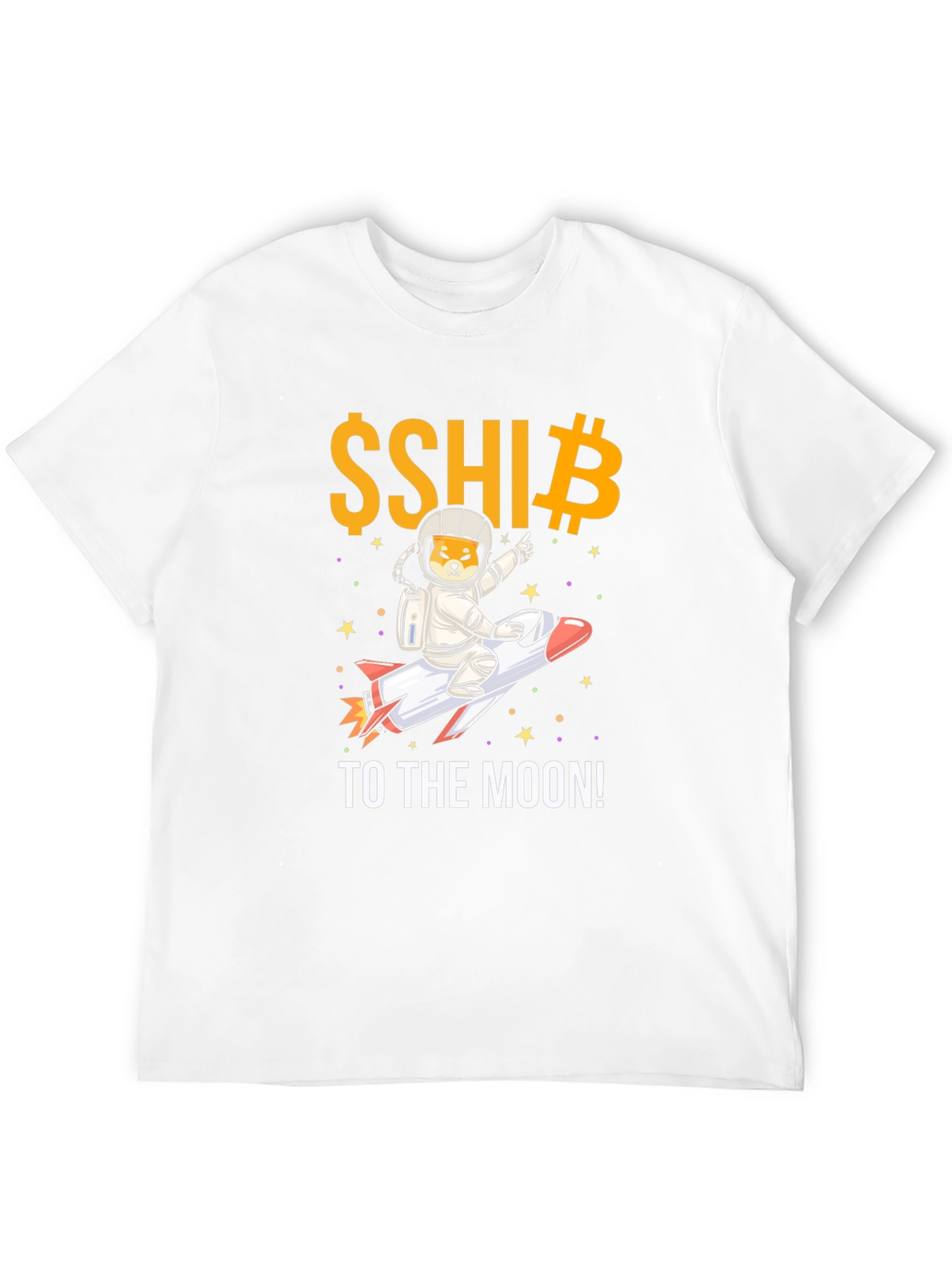 Shiba Inu Crypto To the Moon! Graphic Tee