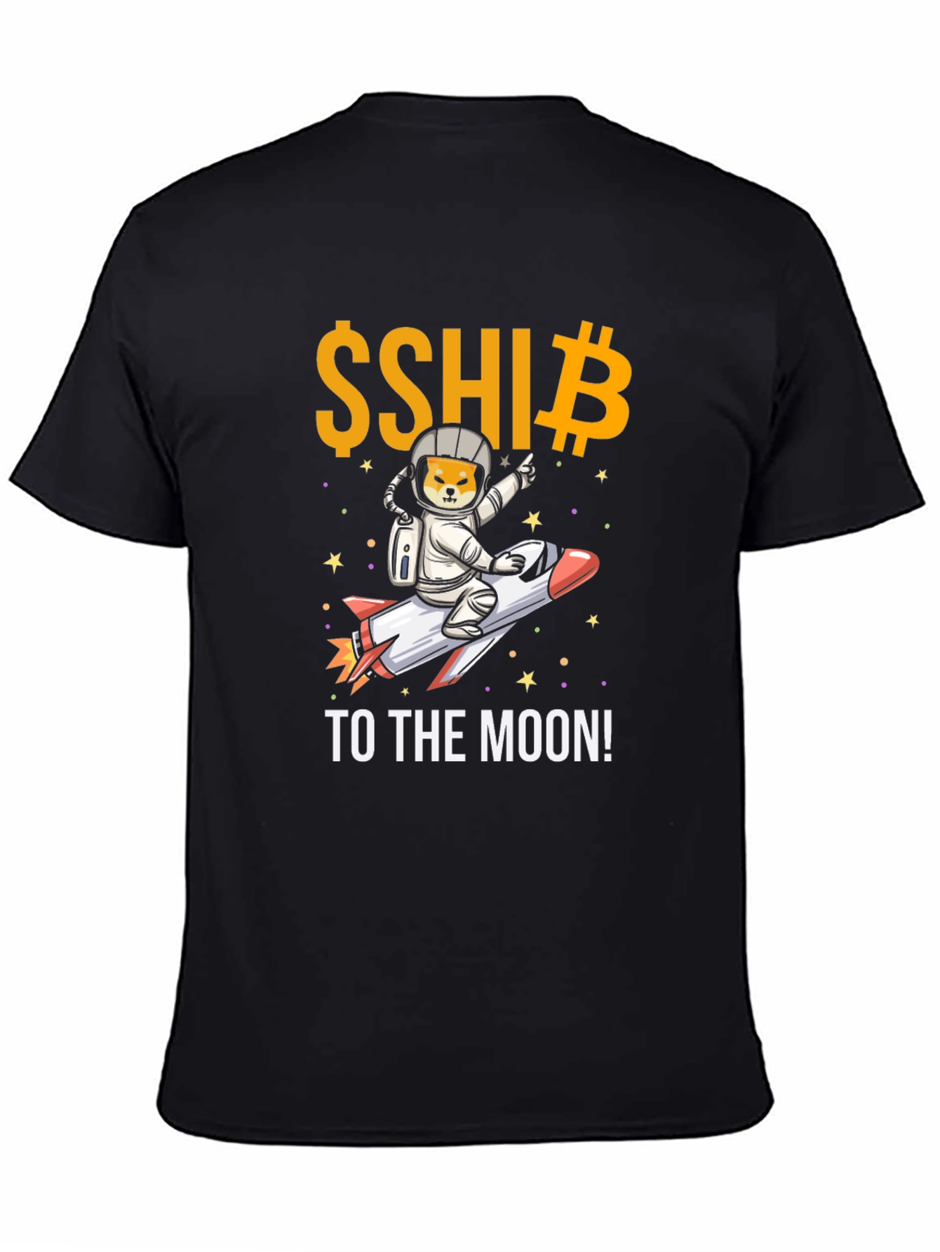 Shiba Inu Crypto To the Moon! Graphic Tee