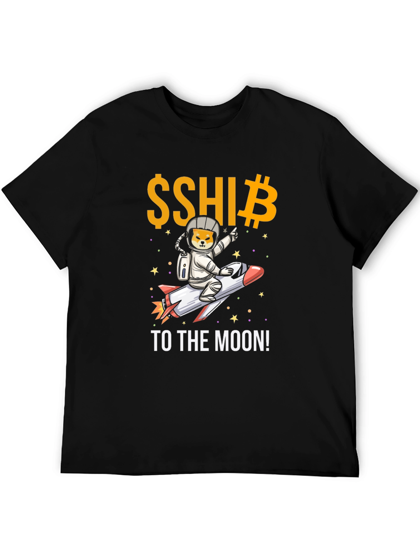 Shiba Inu Crypto To the Moon! Graphic Tee