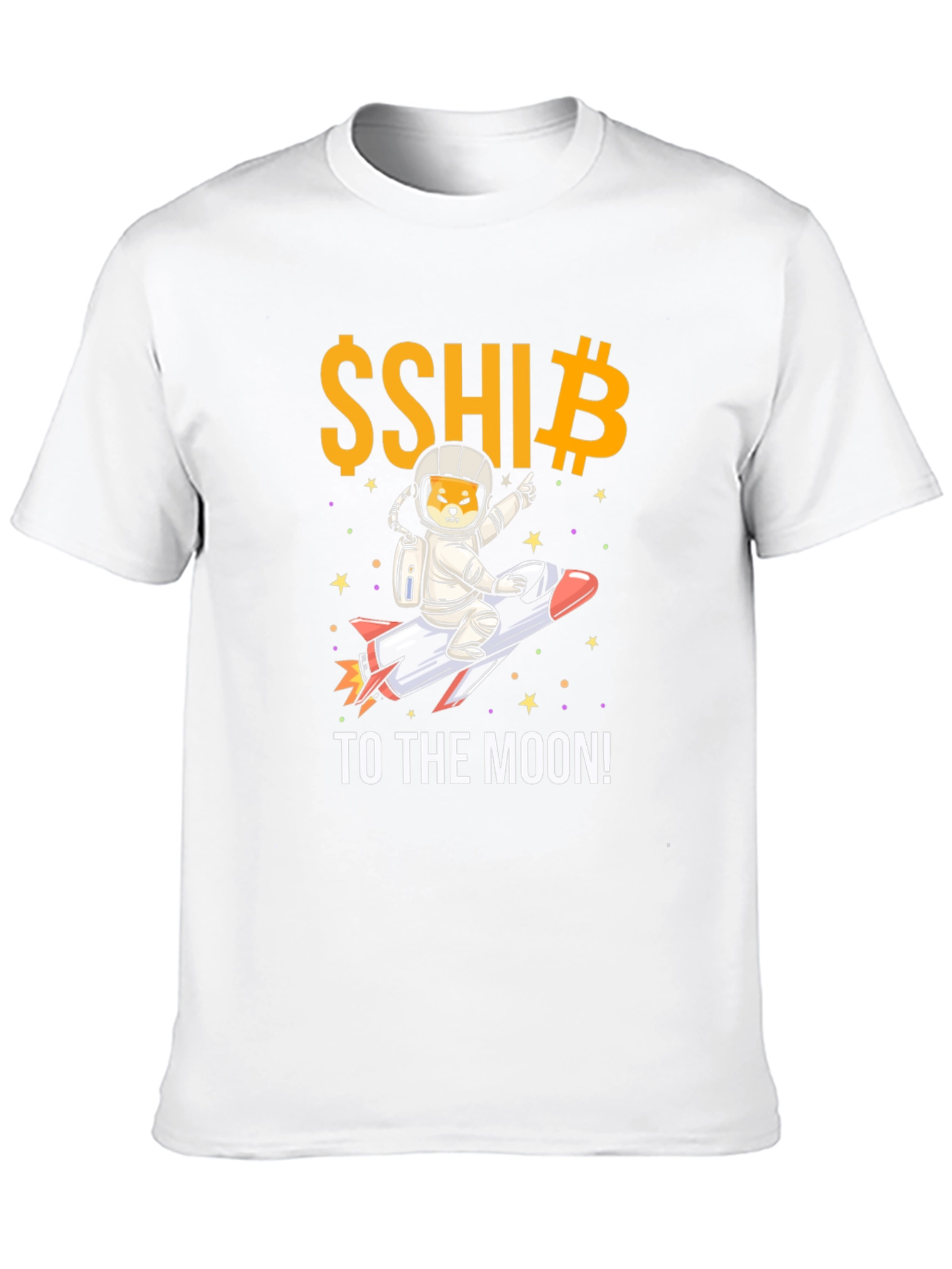 Shiba Inu Crypto To the Moon! Graphic Tee