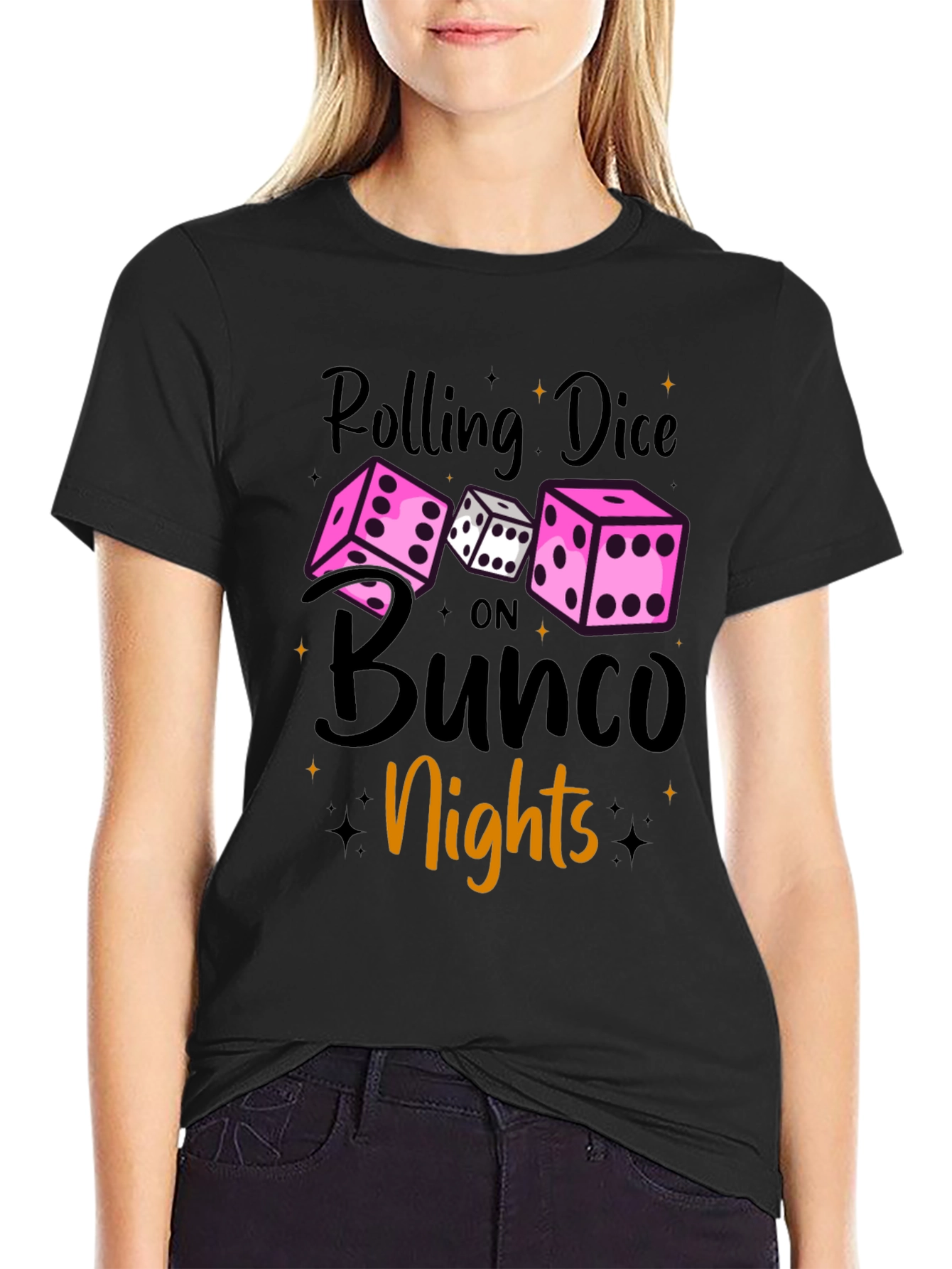 Rolling Dice Bunco Nights Graphic Tee