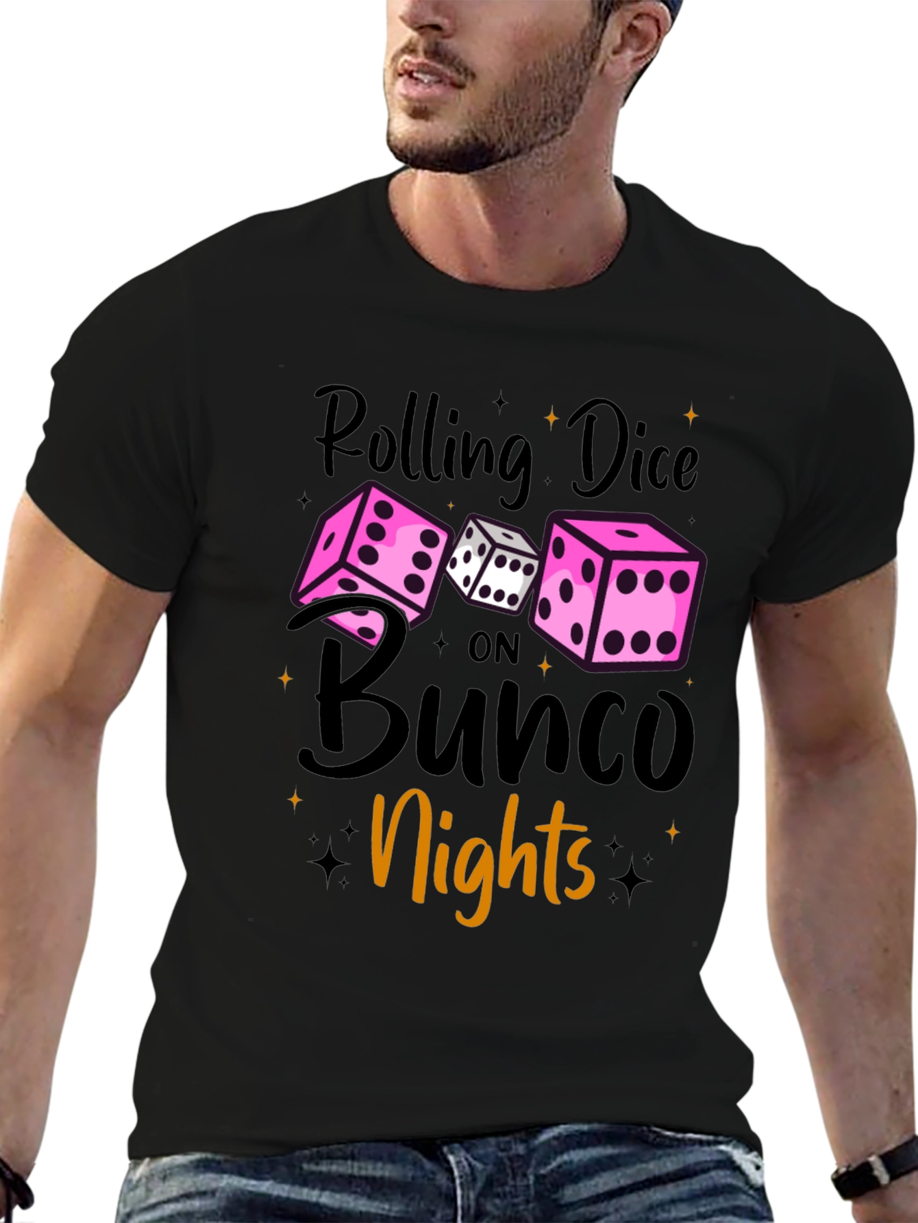 Rolling Dice Bunco Nights Graphic Tee