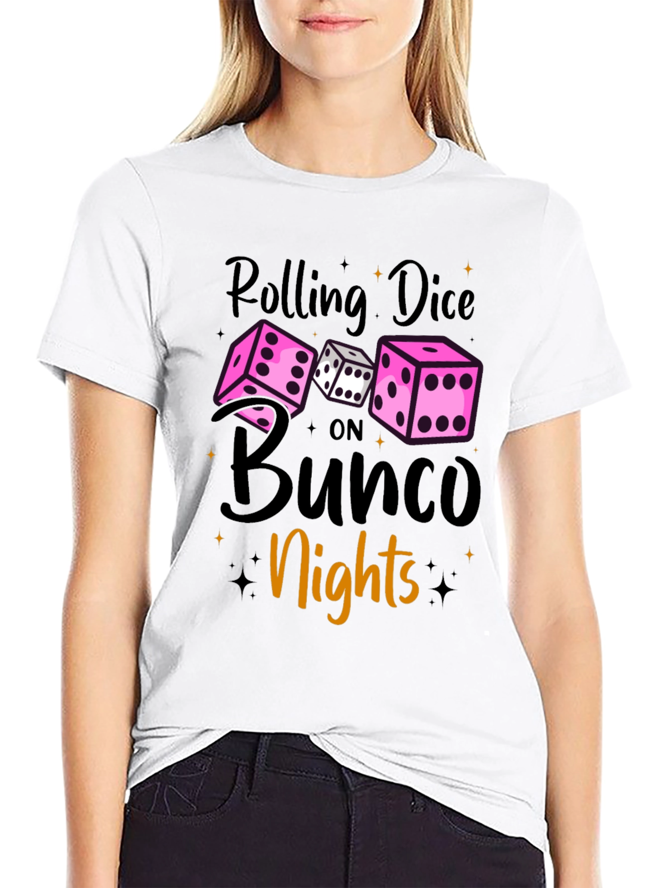 Rolling Dice Bunco Nights Graphic Tee