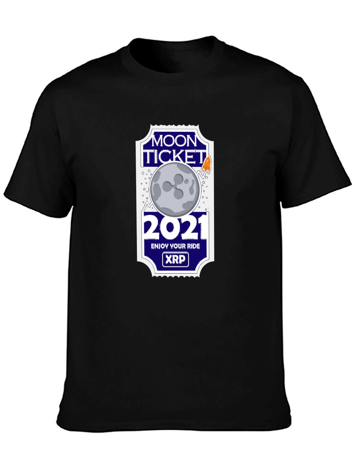Moon Ticket 2021 XRP T-Shirt