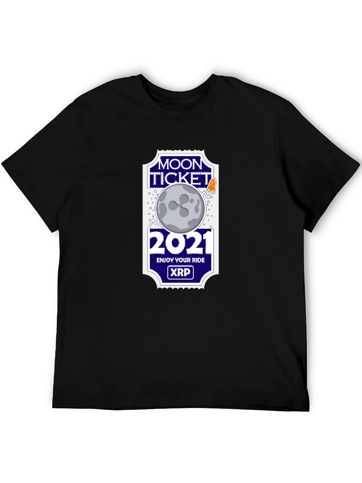 Moon Ticket 2021 XRP T-Shirt