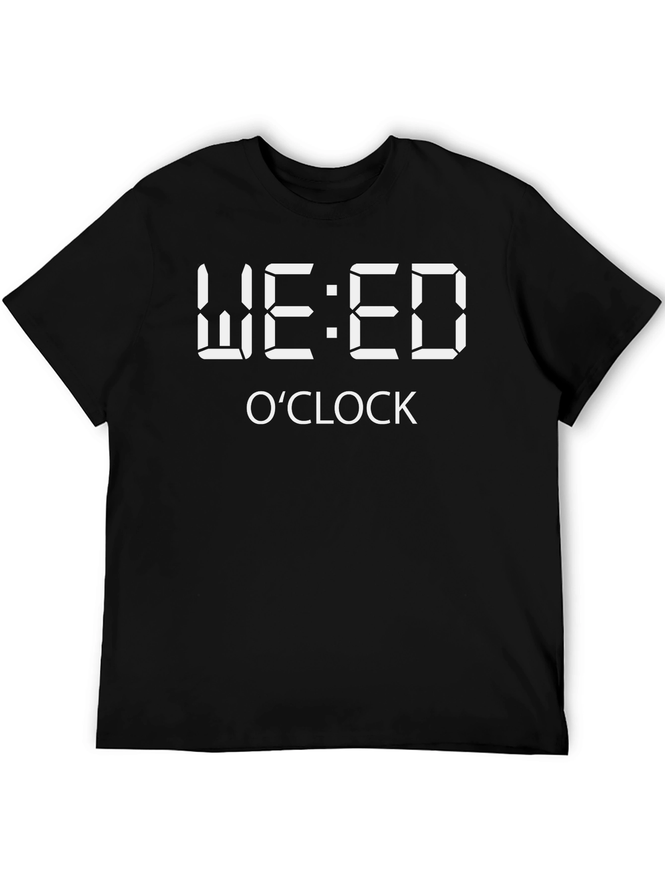 We:Ed OClock Graphic T-Shirt - Black