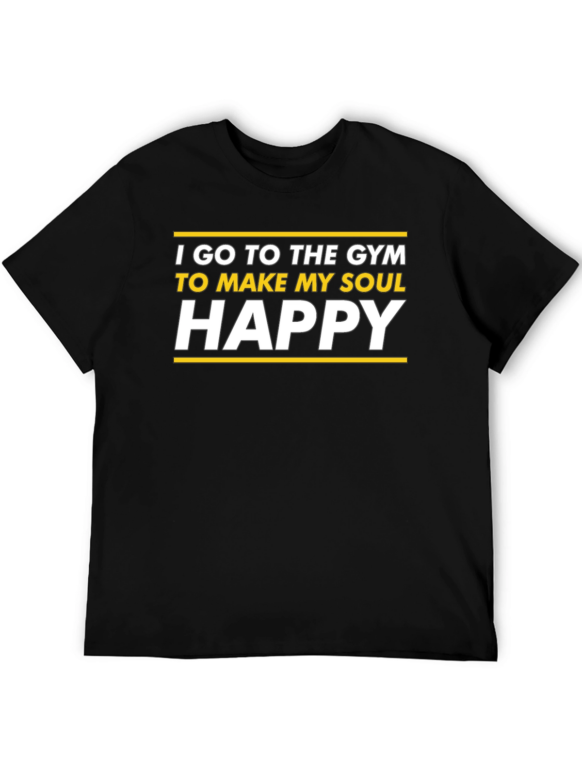 Gym Motivation T-Shirt: Happy Soul
