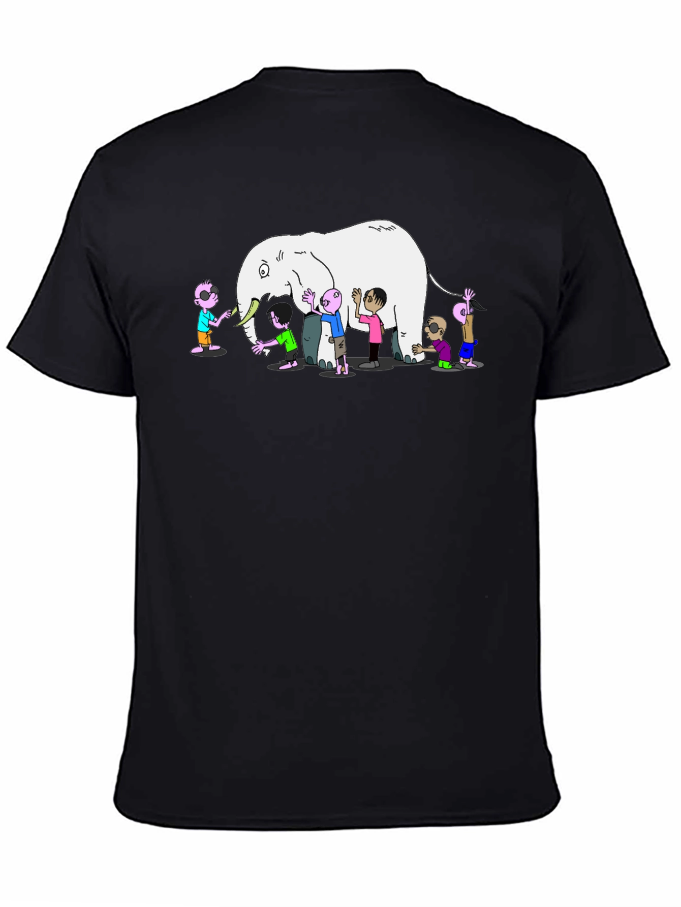 Blind Men and the Elephant Graphic Tee