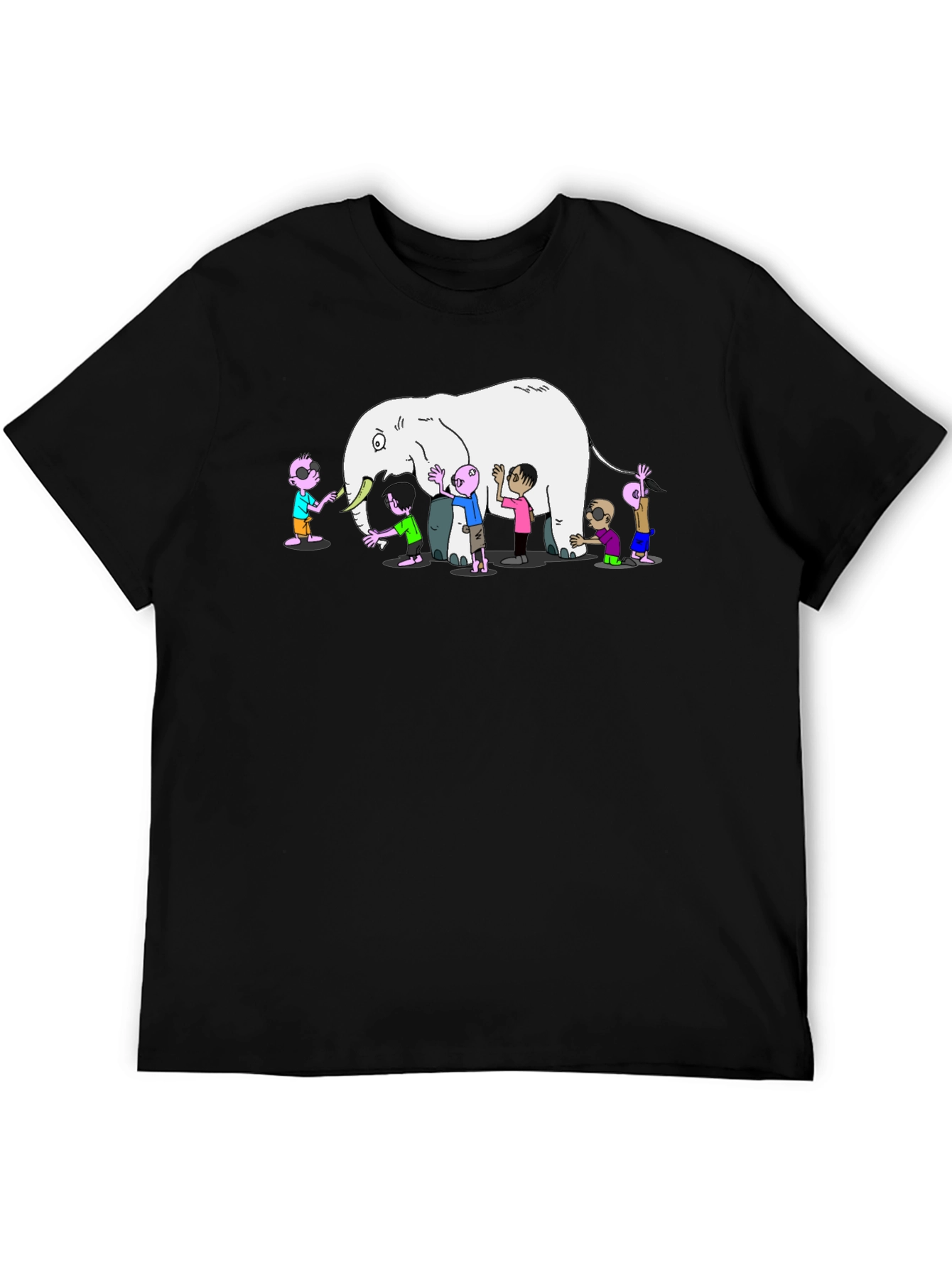 Blind Men and the Elephant Graphic Tee