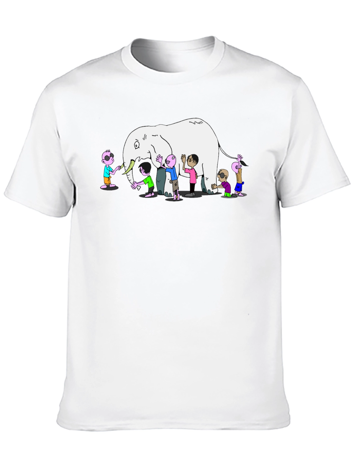 Blind Men and the Elephant Graphic Tee