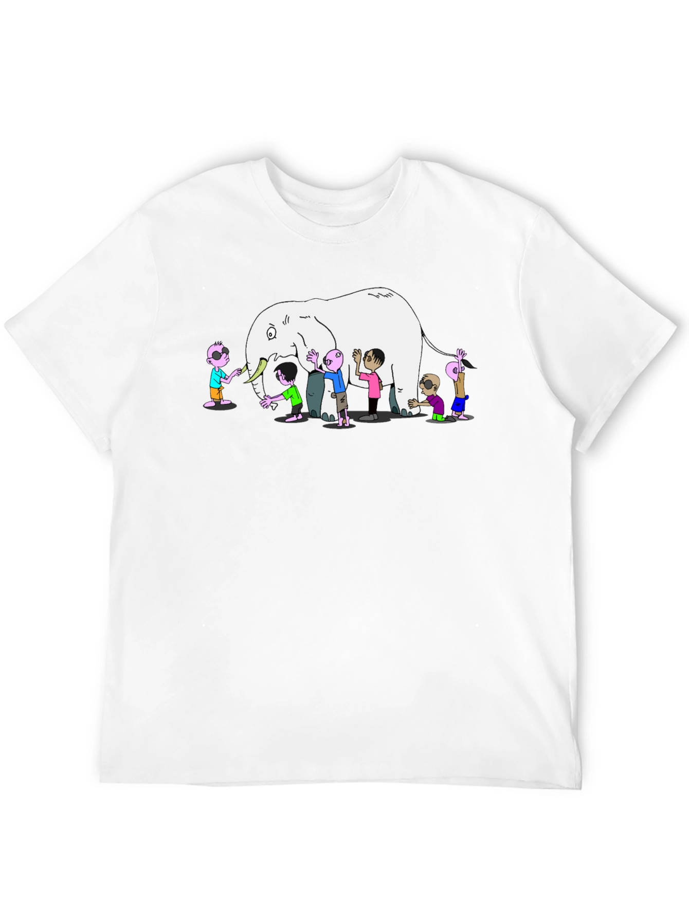 Blind Men and the Elephant Graphic Tee