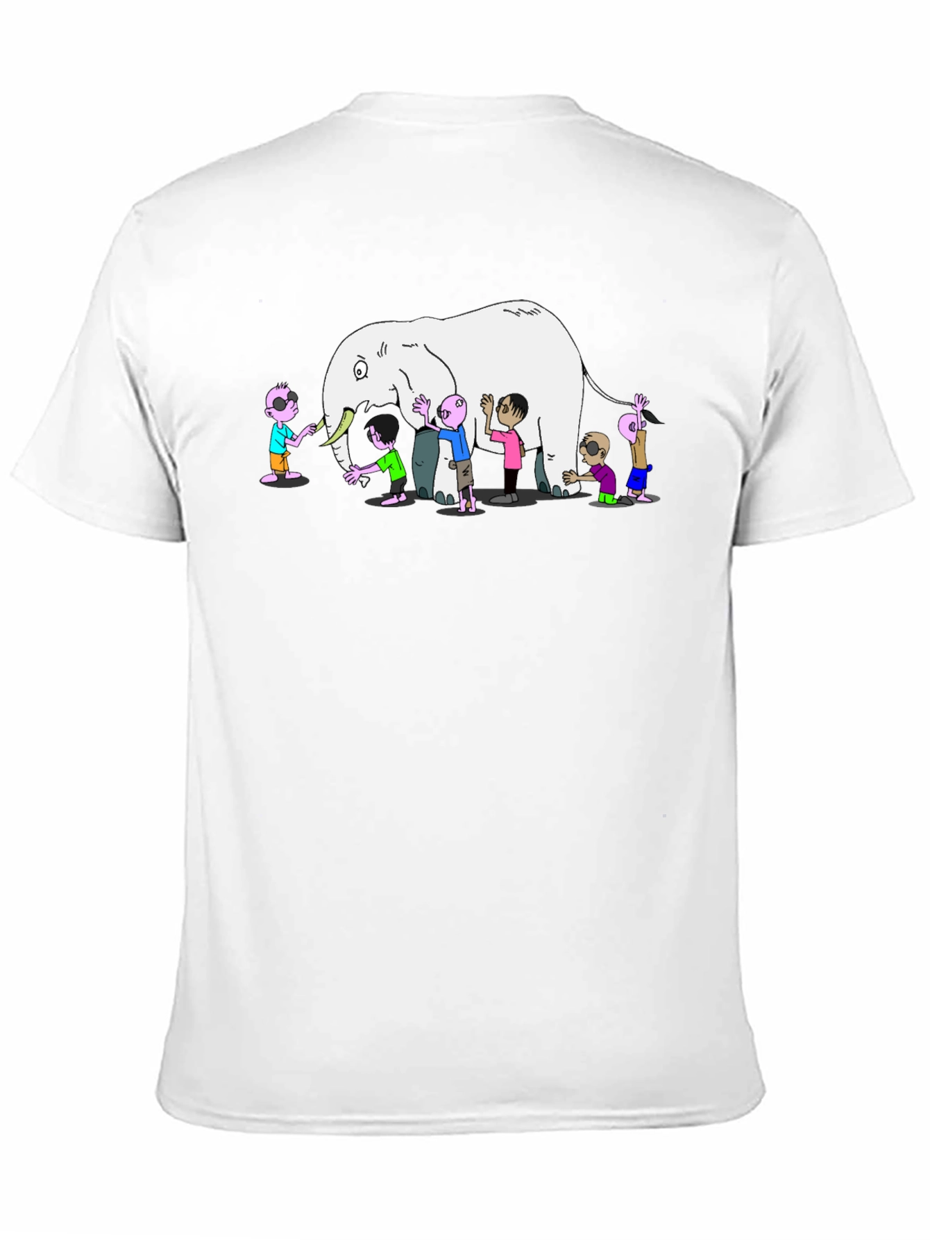 Blind Men and the Elephant Graphic Tee