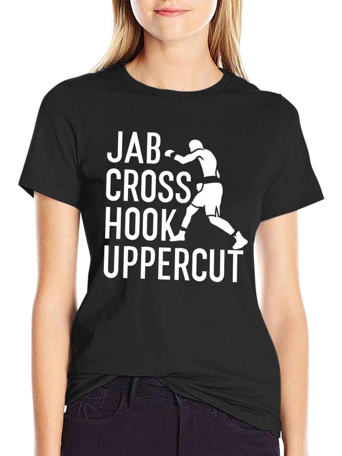 Jab Cross Hook Uppercut Boxing Graphic Tee