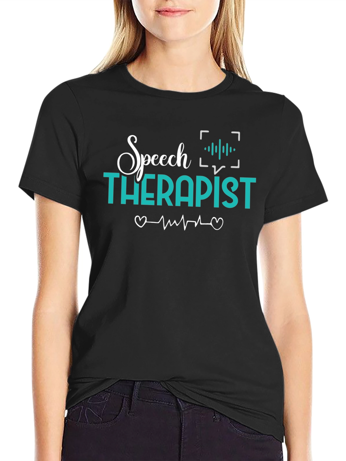 Speech Therapist T-Shirt - Cute Design