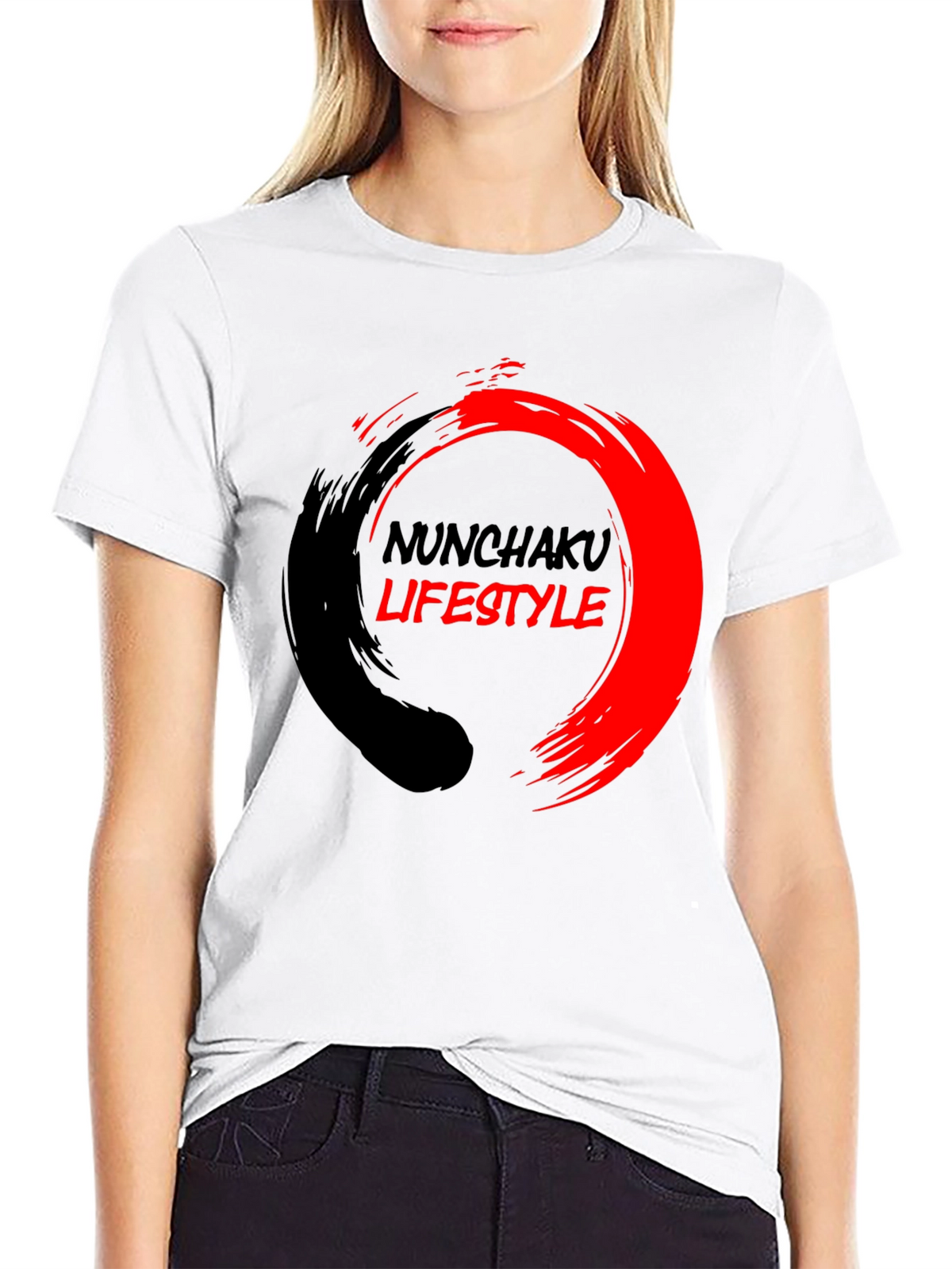 Nunchaku Lifestyle Graphic Tee - Black