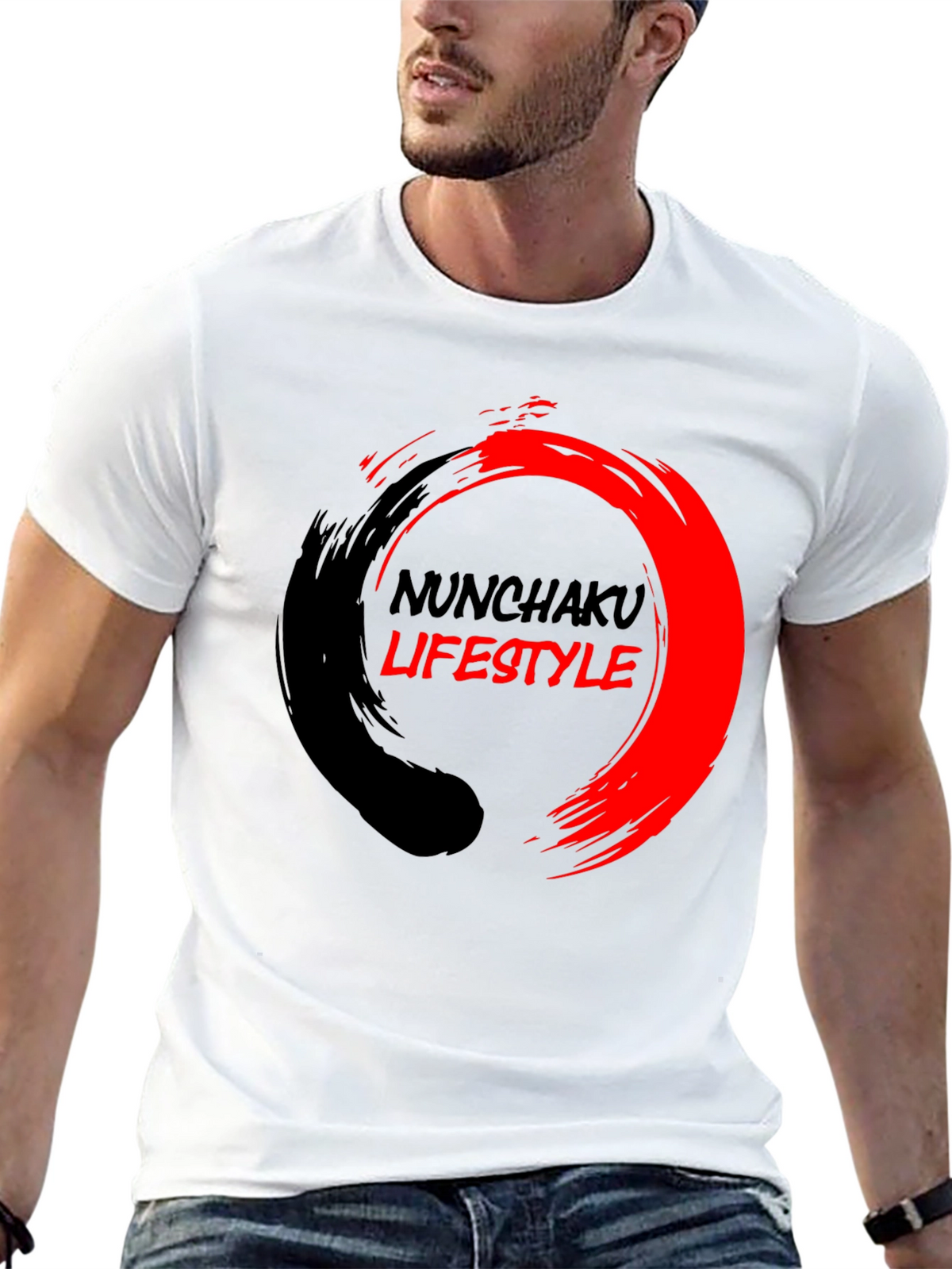 Nunchaku Lifestyle Graphic Tee - Black