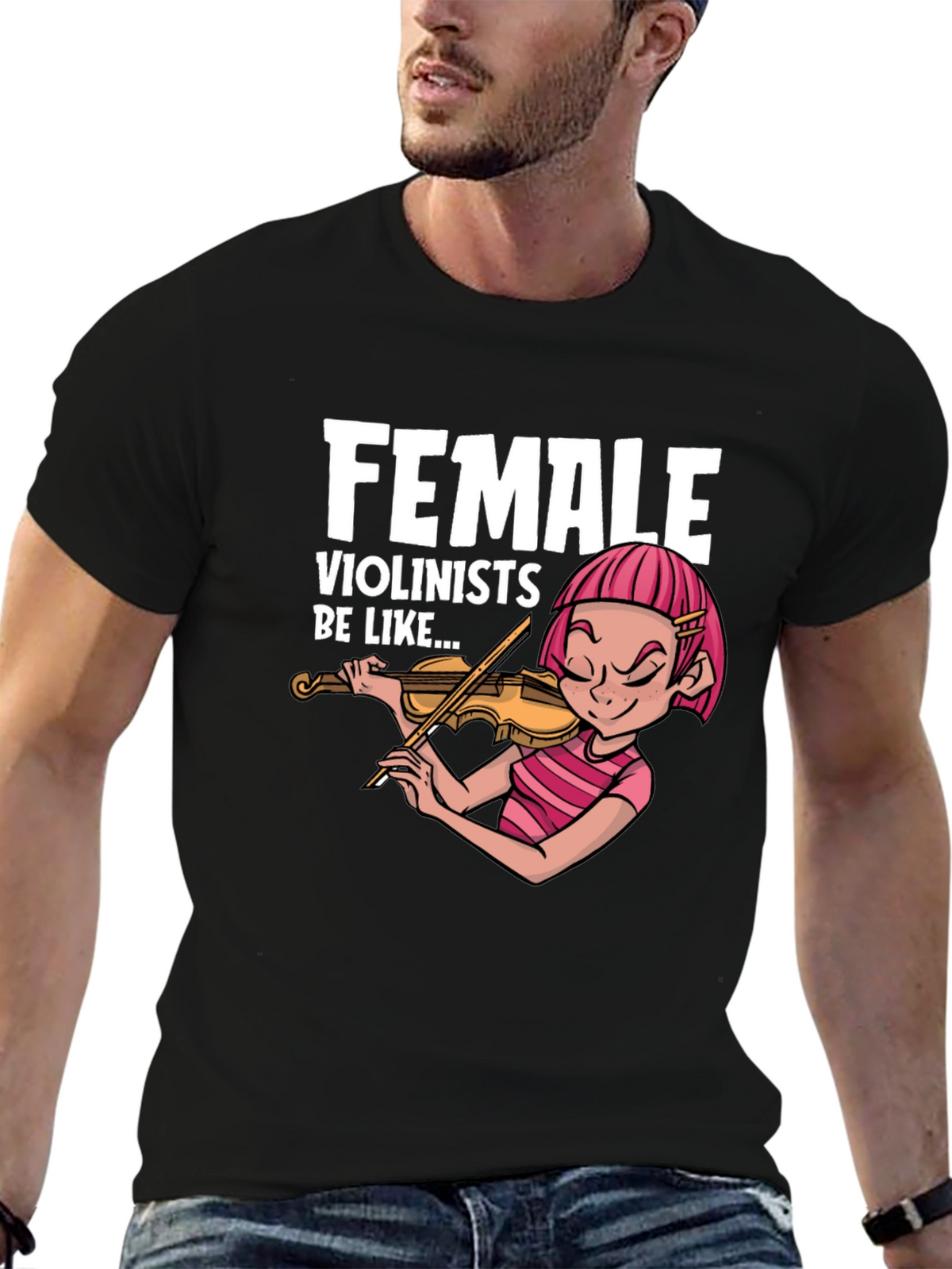 Female Violinists T-Shirt - Musician Apparel