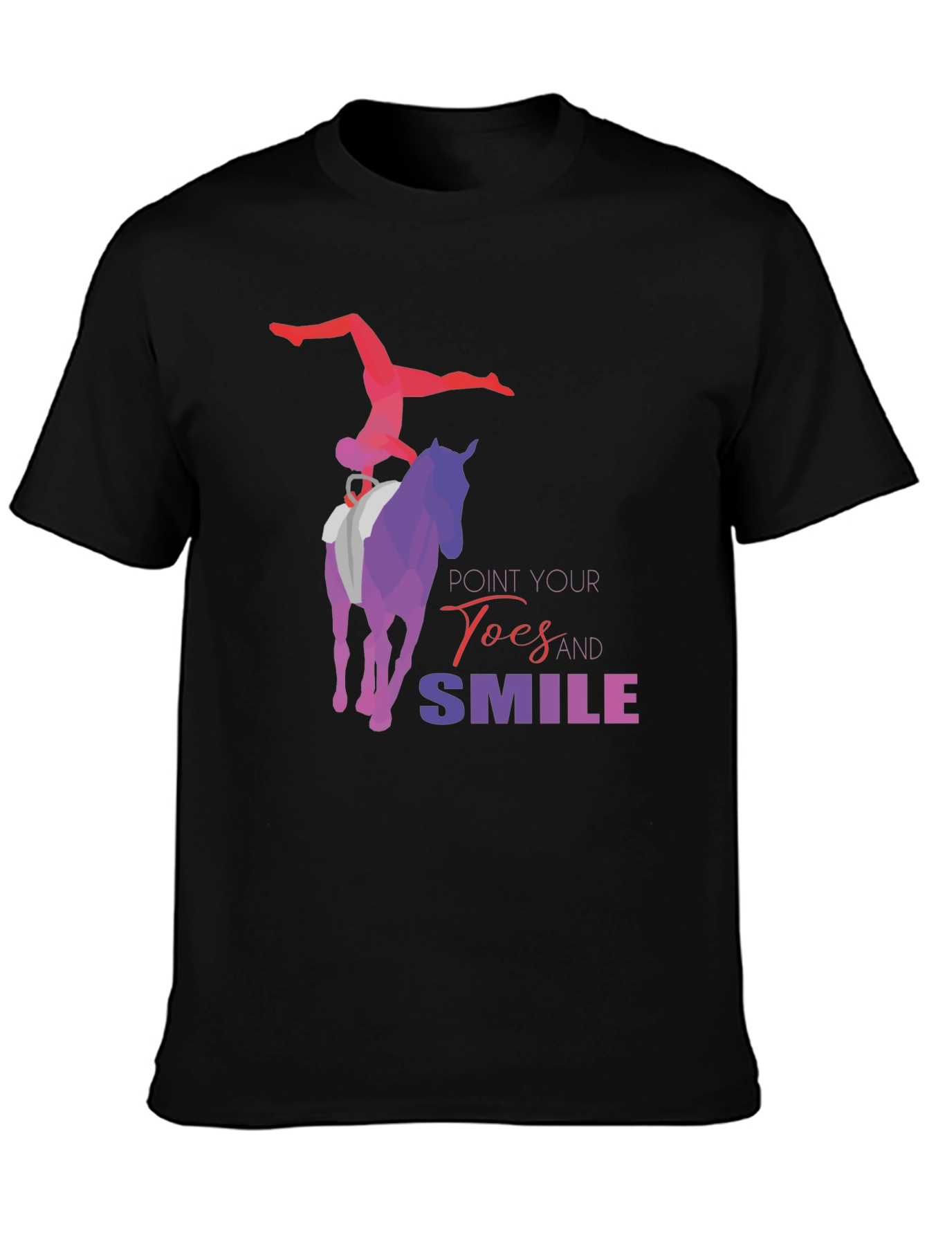 Equestrian Vaulting Graphic T-Shirt