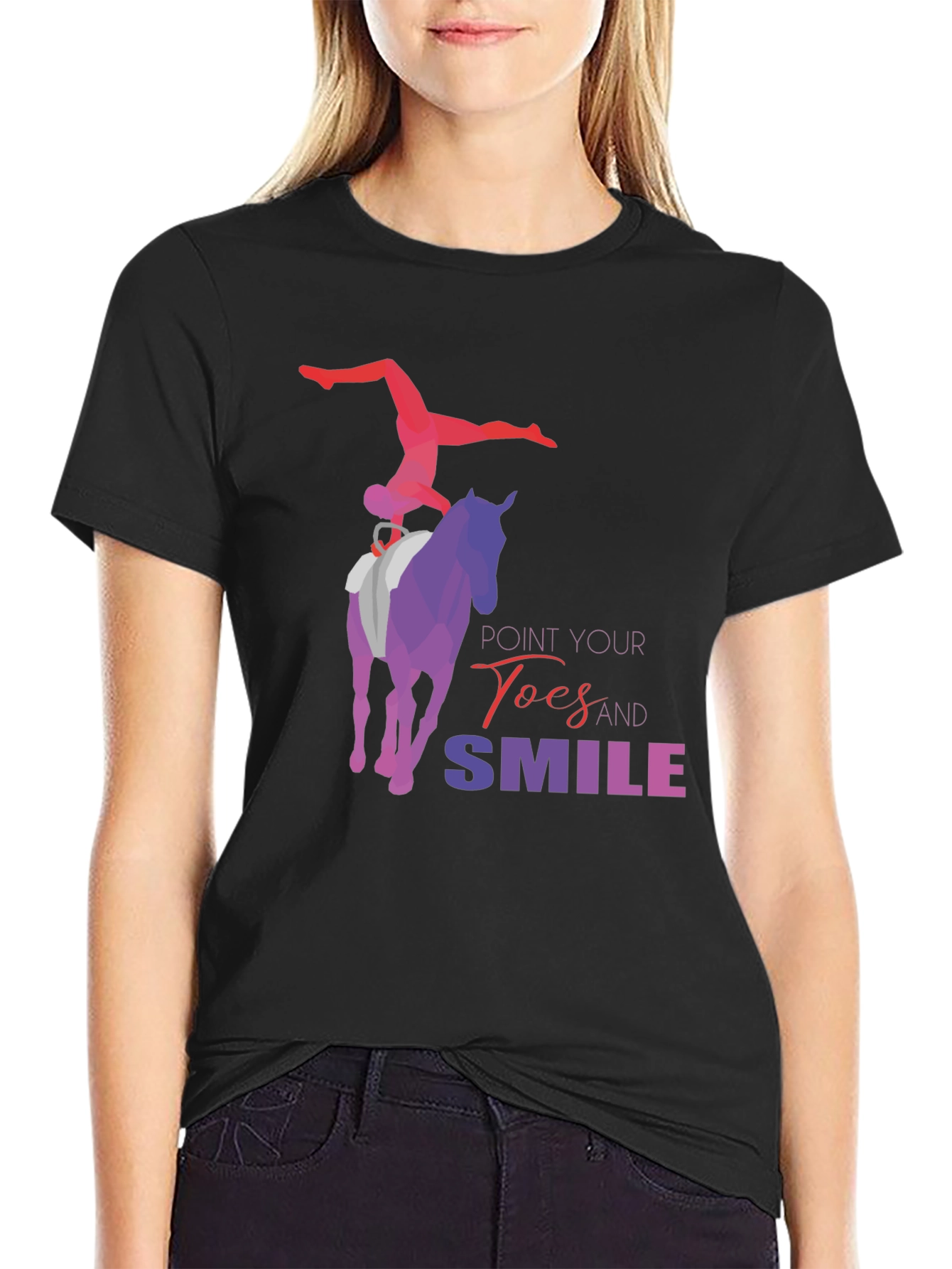 Equestrian Vaulting Graphic T-Shirt