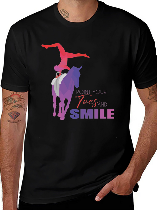 Equestrian Vaulting Graphic T-Shirt