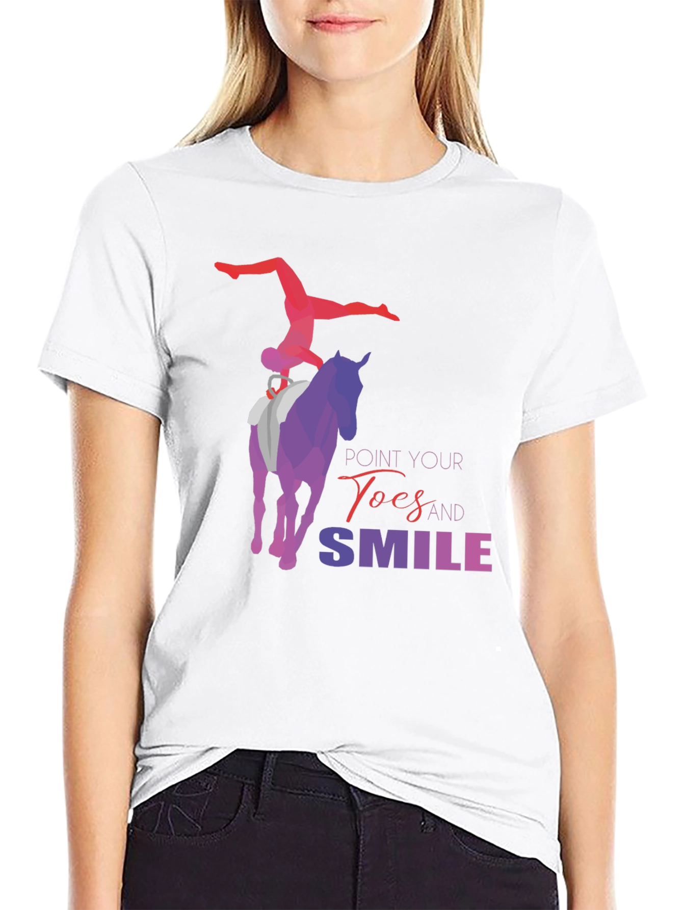 Equestrian Vaulting Graphic T-Shirt