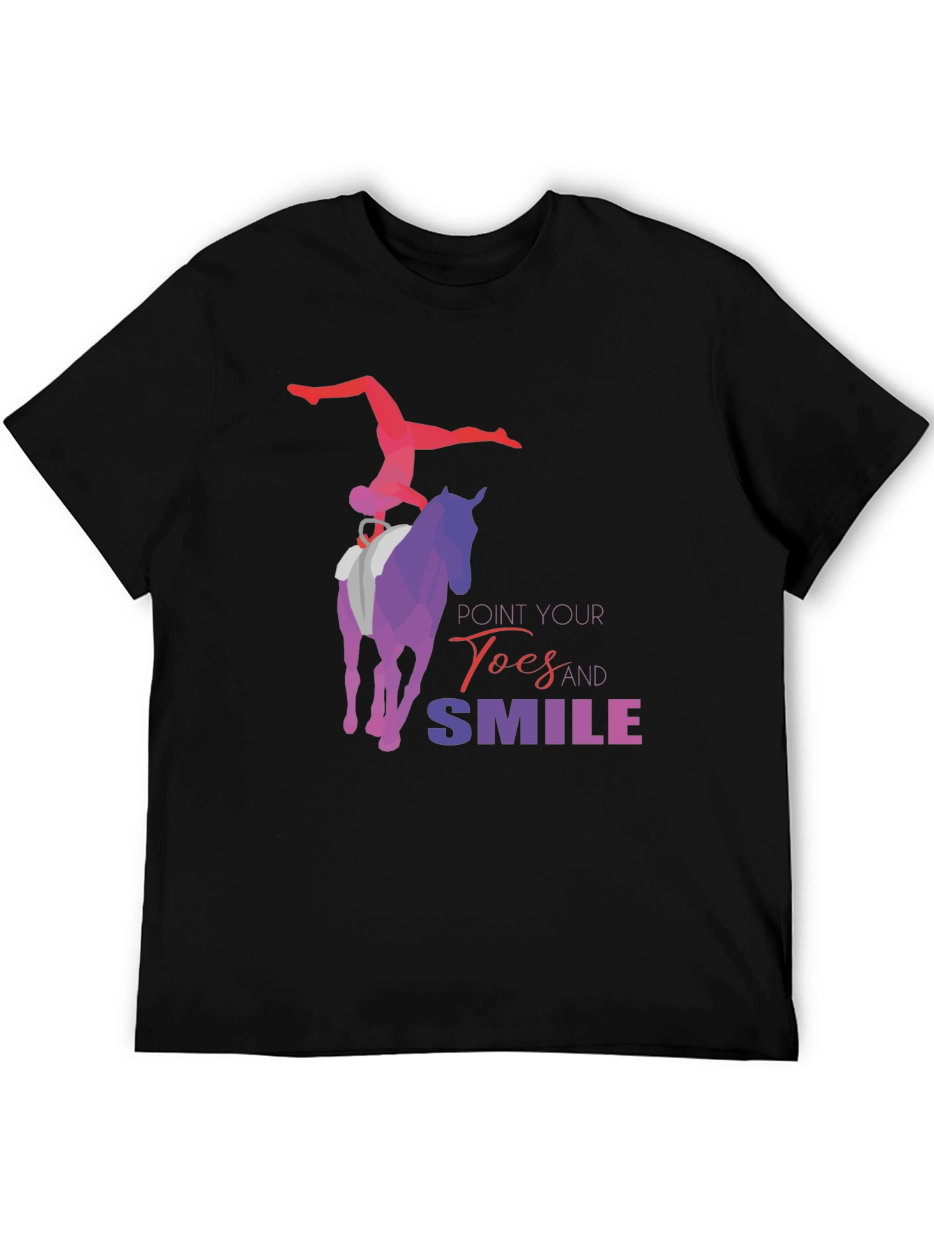 Equestrian Vaulting Graphic T-Shirt