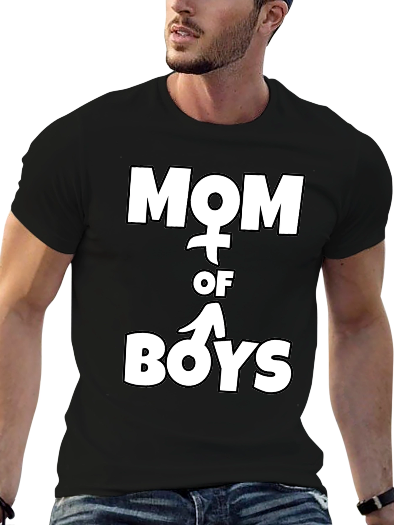 Mom of Boys T-Shirt - Cute & Comfy Tee