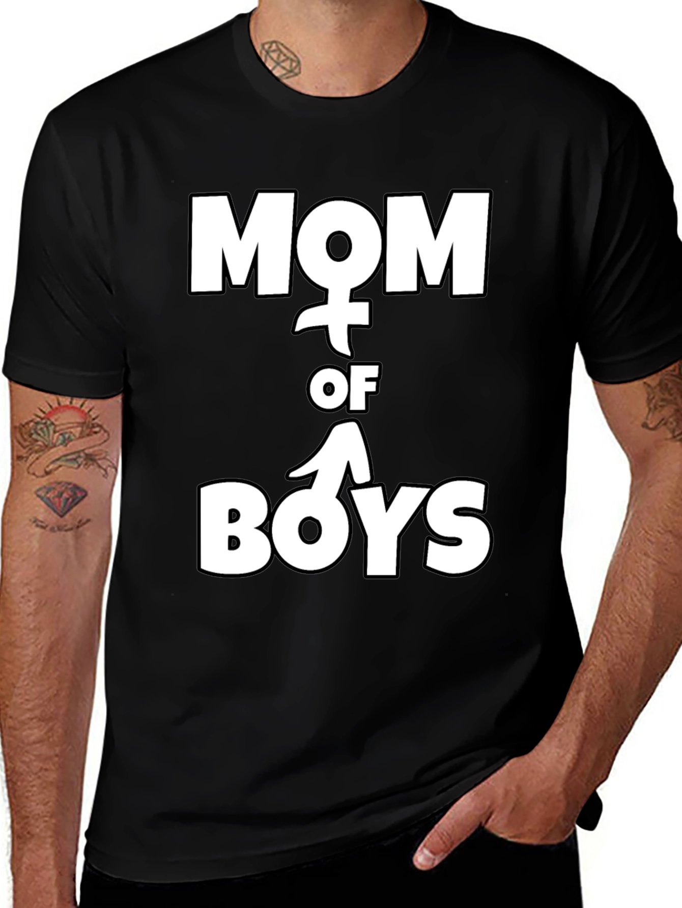 Mom of Boys T-Shirt - Cute & Comfy Tee