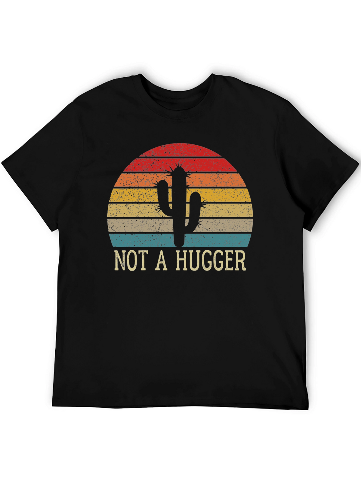 Not a Hugger Cactus Graphic Tee