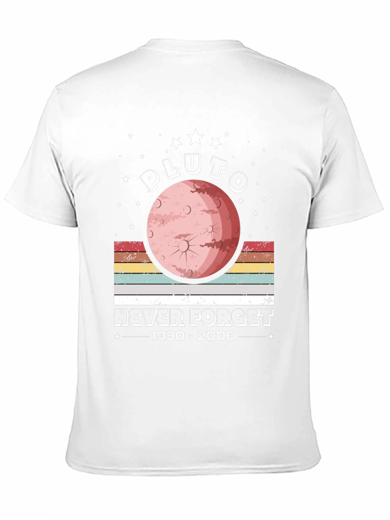 Pluto Never Forget Memorial Graphic Tee