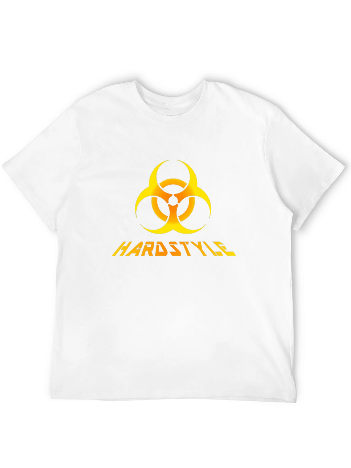 Hardstyle Biohazard Symbol Black Graphic Tee