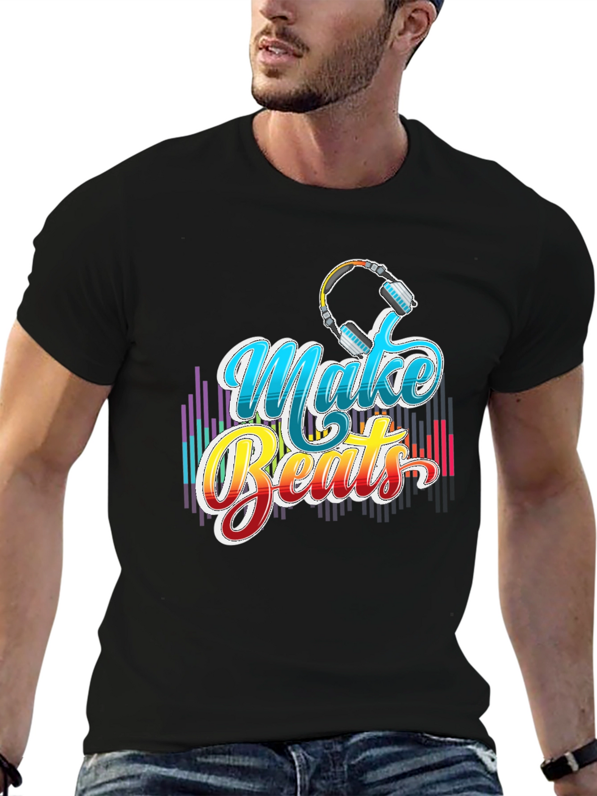 Make Beats Graphic T-Shirt | Music Producer Tee