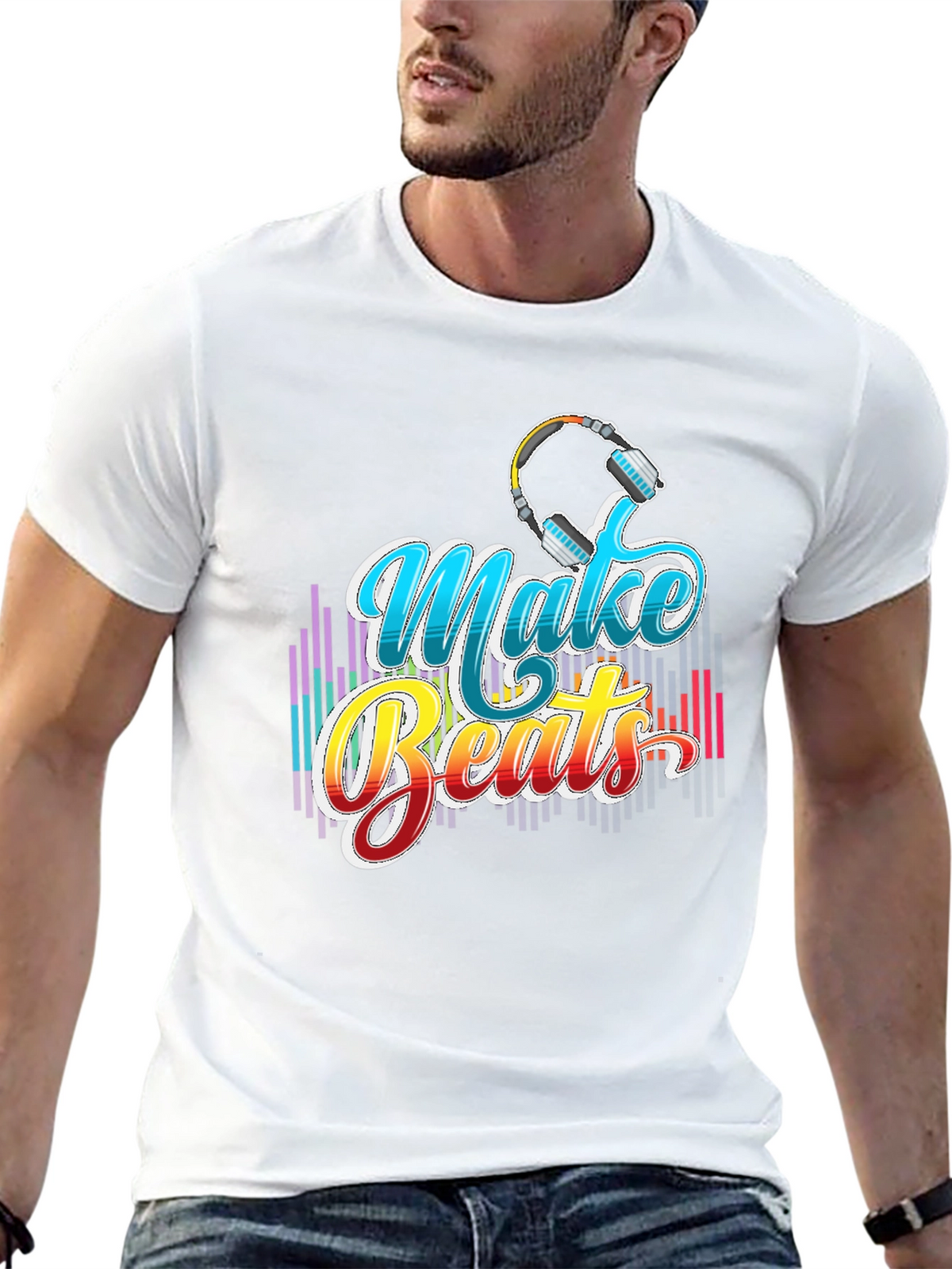 Make Beats Graphic T-Shirt | Music Producer Tee