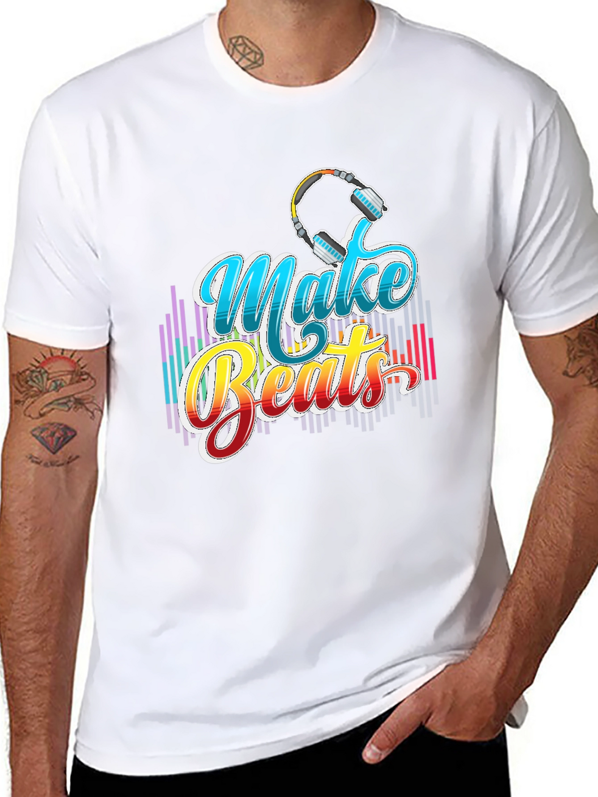Make Beats Graphic T-Shirt | Music Producer Tee