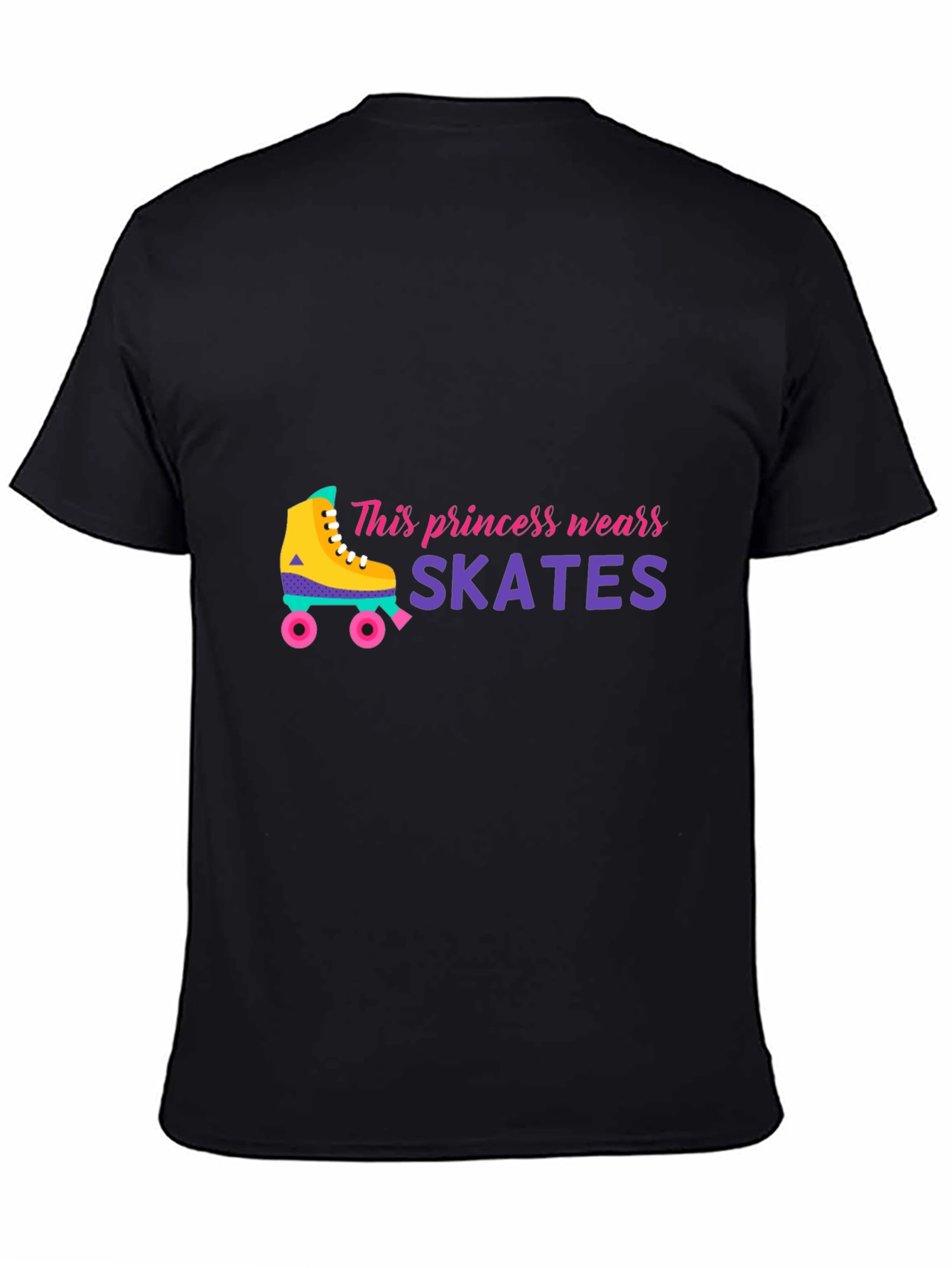 Princess Skates Graphic Tee - Roller Derby Fashion