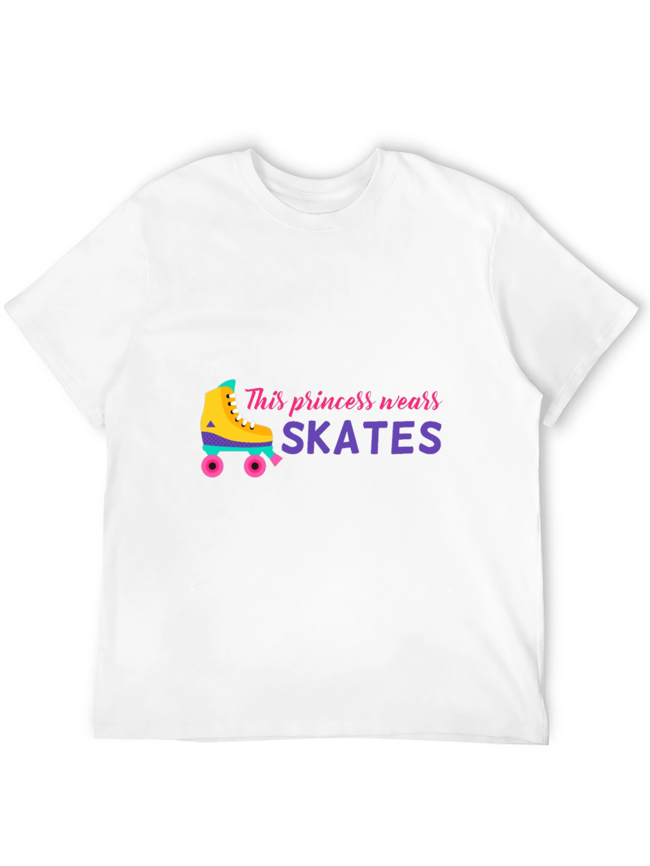 Princess Skates Graphic Tee - Roller Derby Fashion