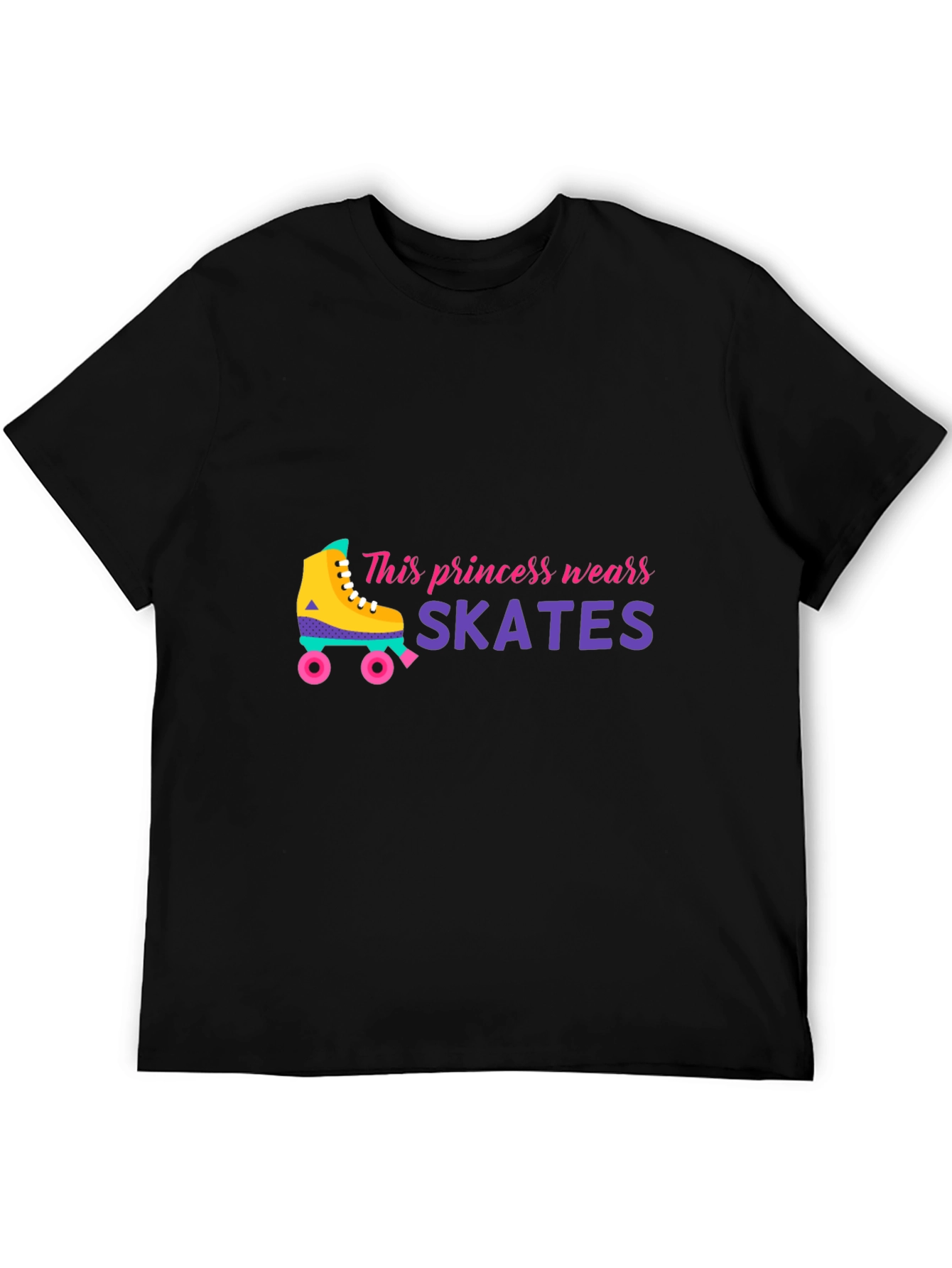 Princess Skates Graphic Tee - Roller Derby Fashion